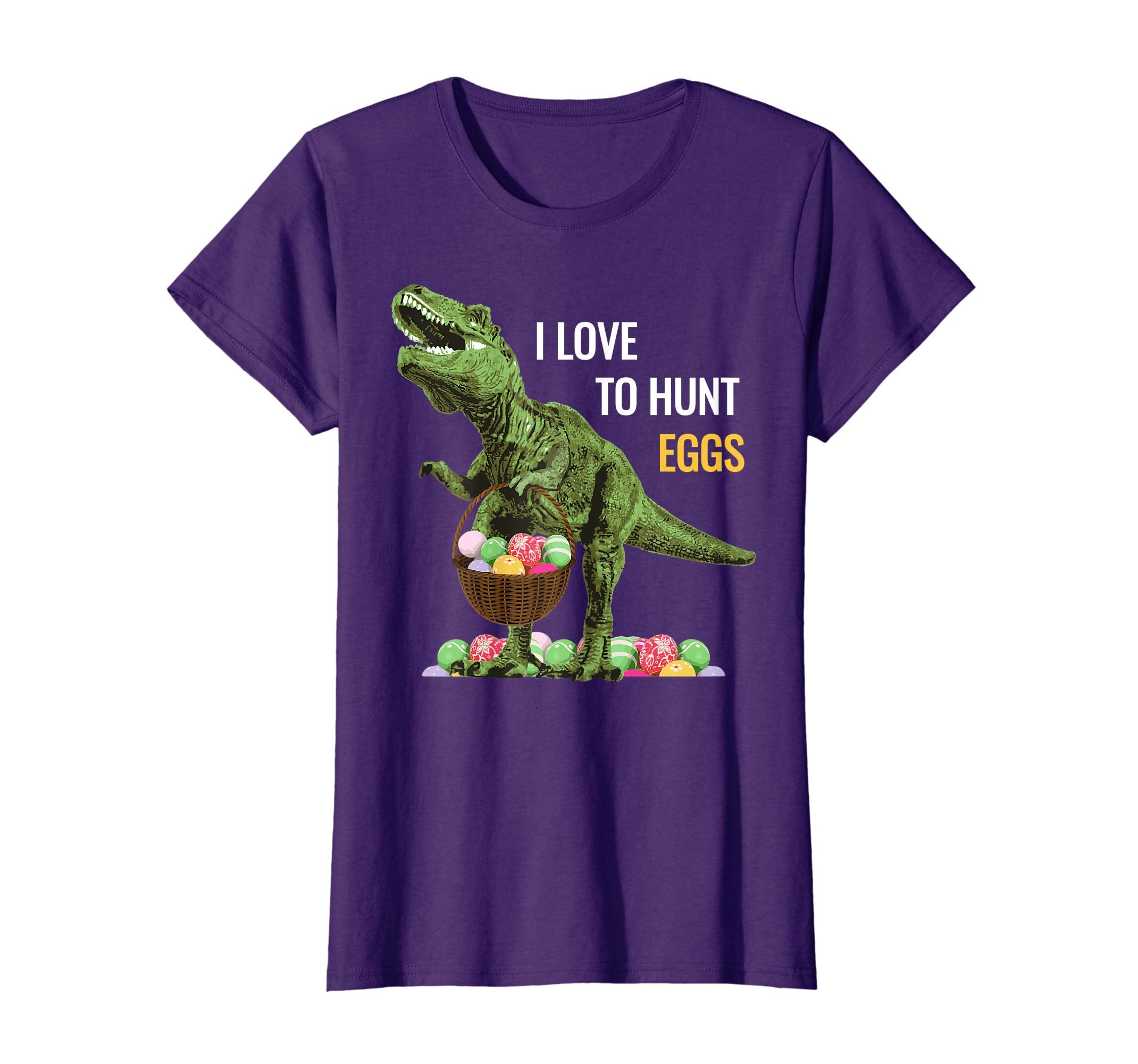 Easter Shirt Dinosaur T Rex Kids Boys Girls EGG Hunts
