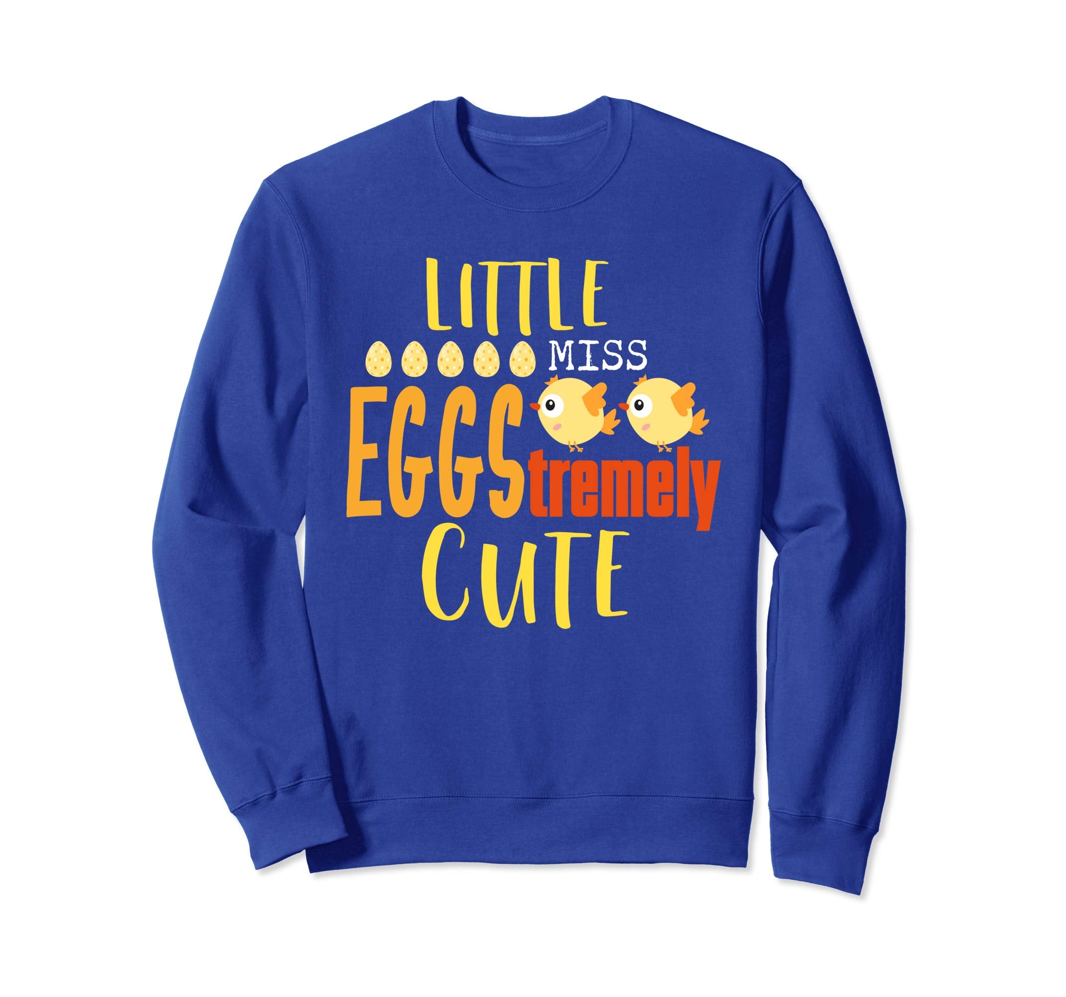 Little Miss EGGStremely Cute Easter Egg Sweatshirt Gift