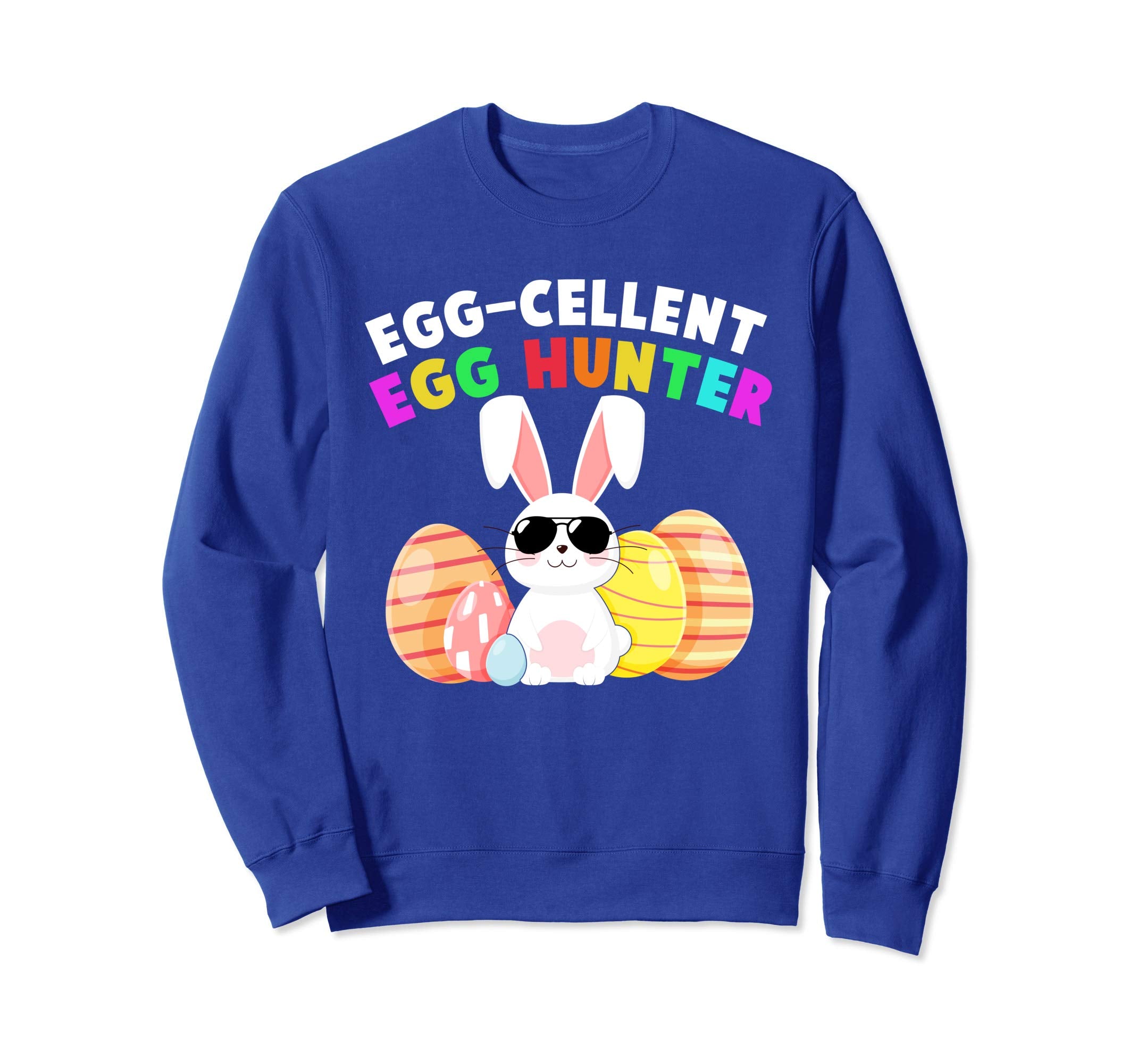 Egg-cellent Egg Hunter Easter T-Shirt Boys Girls Bunny Gift