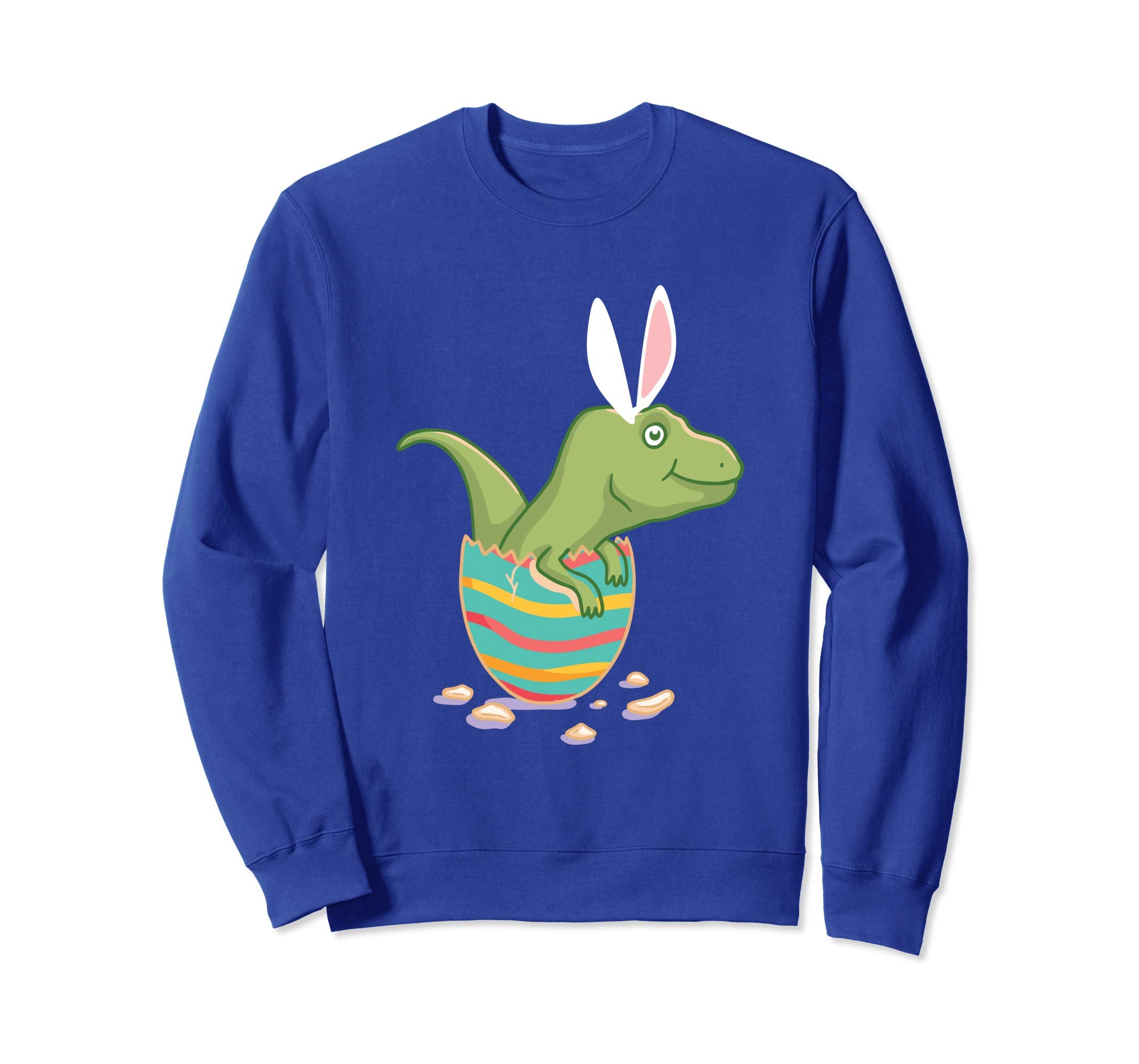 Funny T-Rex Bunny In An Easter Egg Sweatshirt Easter Gift