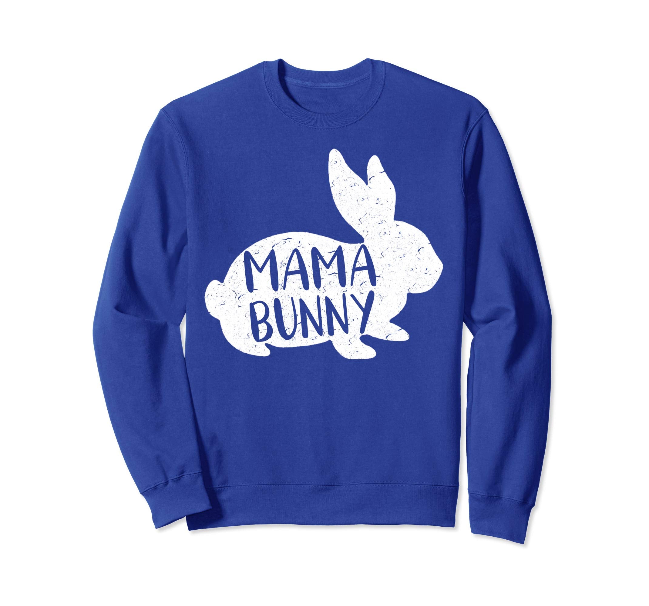Mama Bunny Sweatshirt Cute Matching Couple Easter Shirt