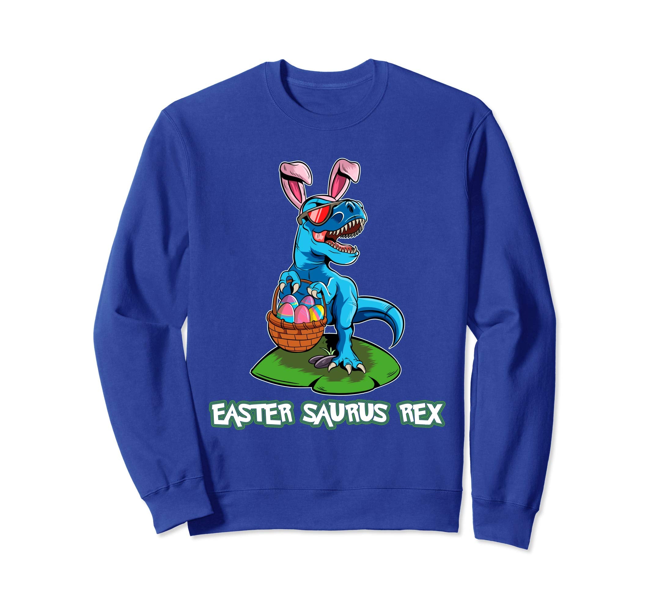 Easter Saurus T Rex Sweatshirt