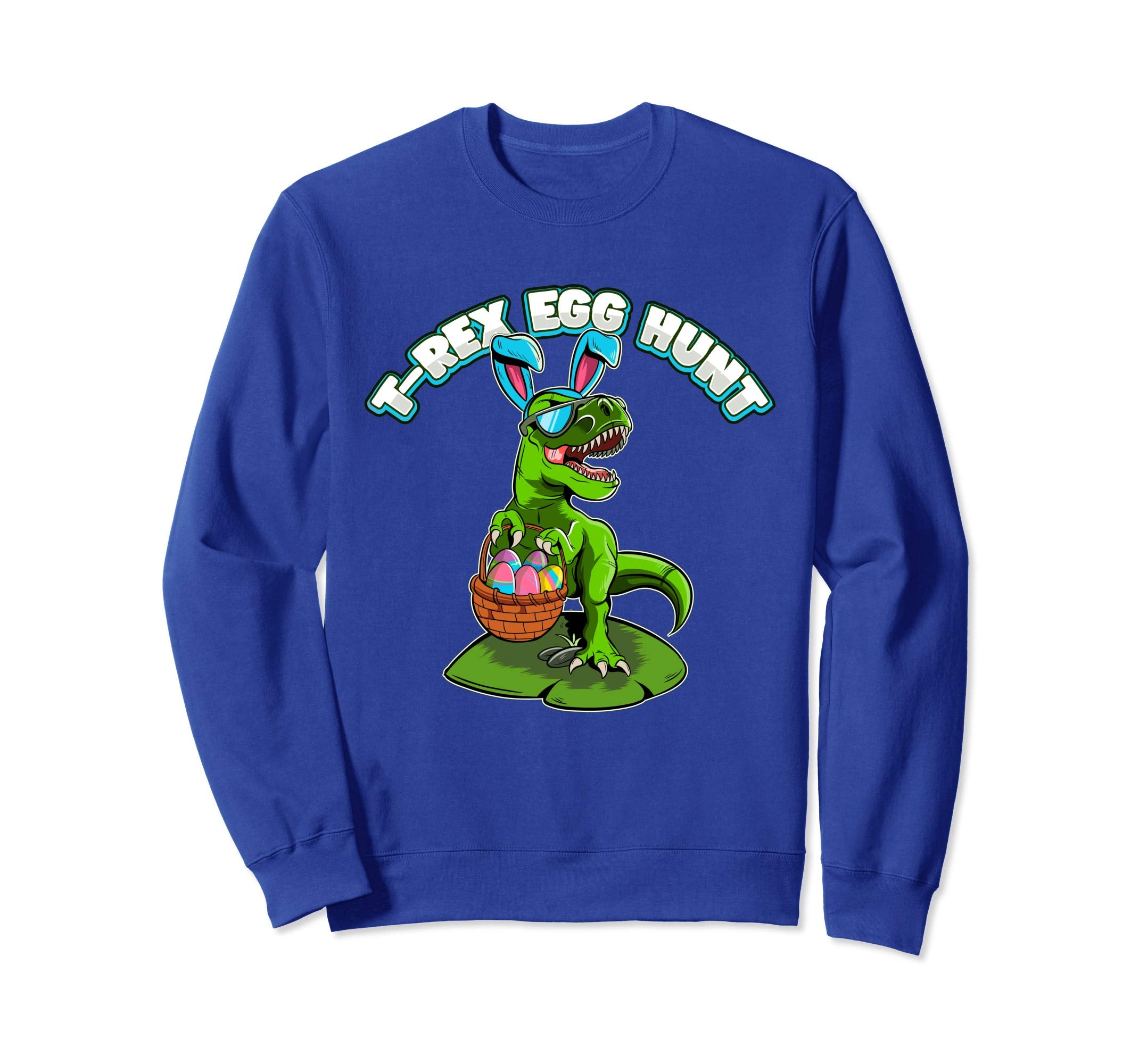 T-Rex Egg Hunt Easter Sweatshirt