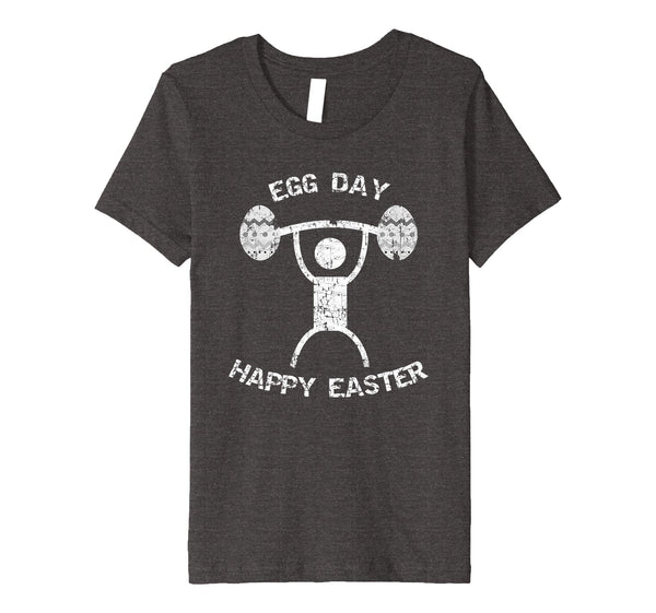 Egg Day Happy Easter Weight Lifting Bodybuilder T-Shirt
