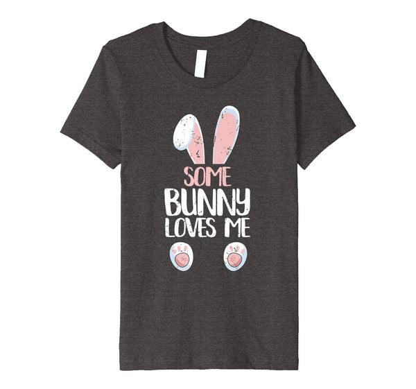 Some Bunny Loves Me Cute Easter Couple Gift T-Shirt