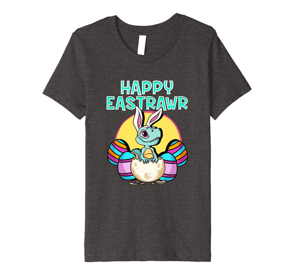 Happy Eastrawr! Funny Easter Egg Baby Dinosaur T-Shirt