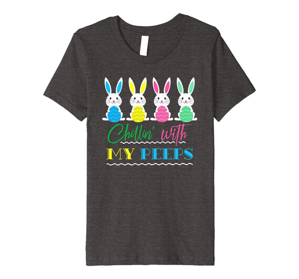 Funny Easter Chillin' with my Peeps Bunnies T-Shirt