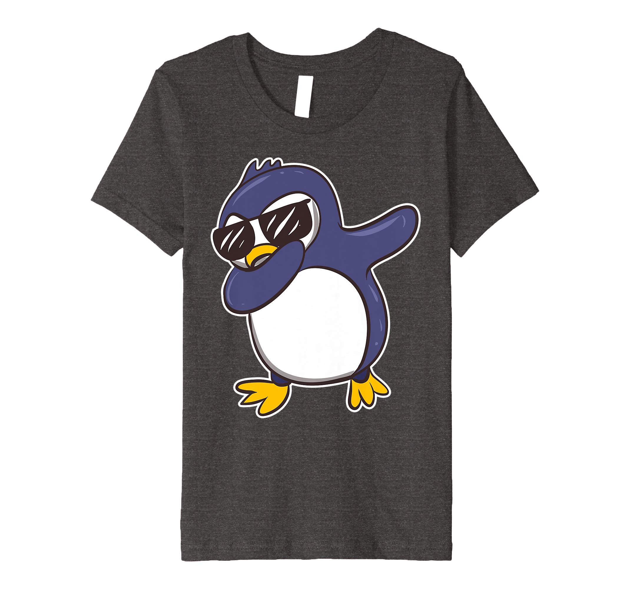 Kids Dabbing Penguin T-Shirt Girls Boys Birthday Easter Gift
