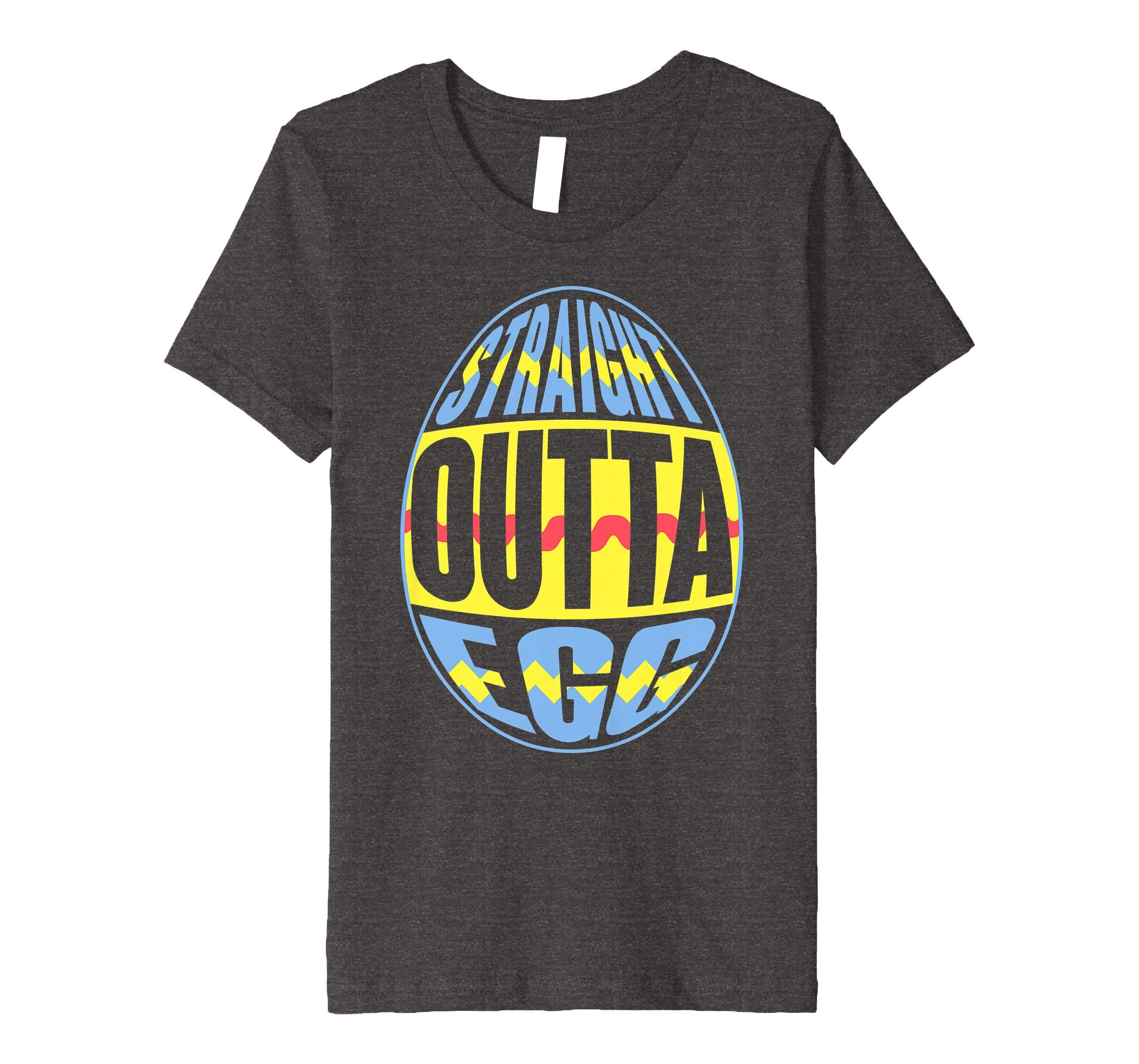 Straight Outta Egg Funny Easter Day 2019 T-Shirt Men Women