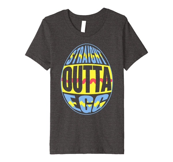 Straight Outta Egg Funny Easter Day 2019 T-Shirt Men Women
