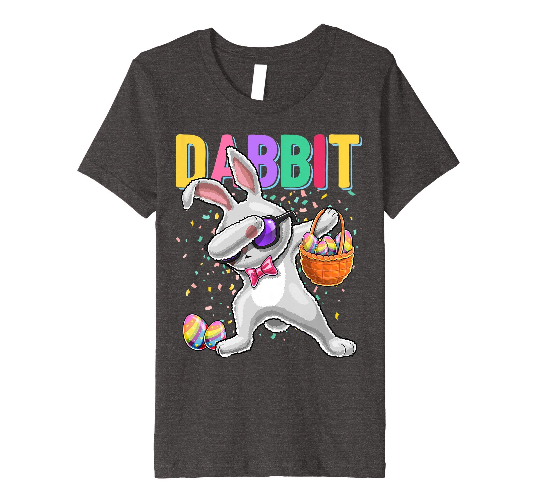 Dabbit Dabbing Easter Bunny Shirt Easter Egg Basket Gift Kid