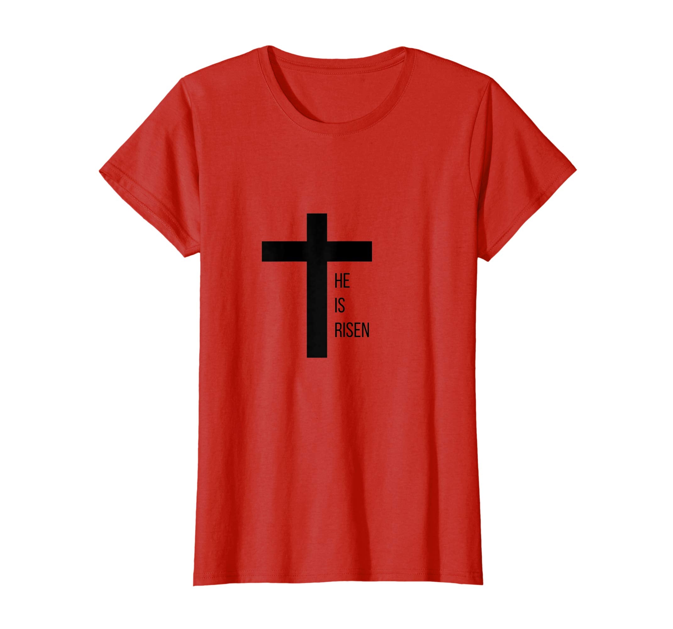 He is Risen Easter Christian Short-Sleeve T-Shirt