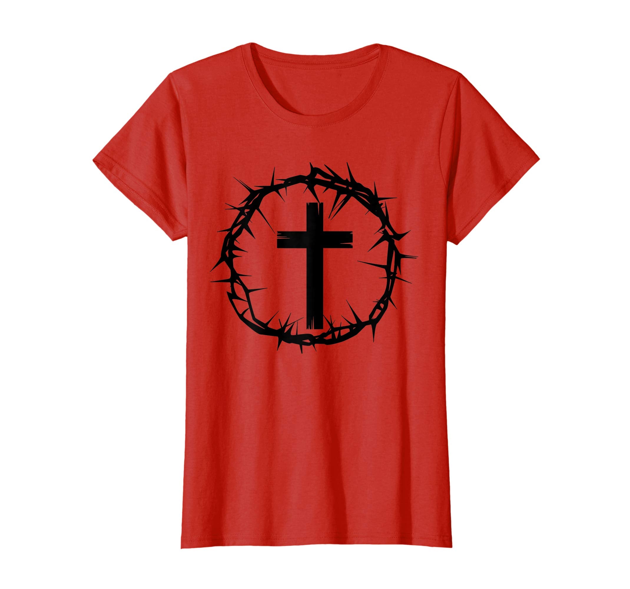 The cross in the crown tshirt for Christian Easter's day
