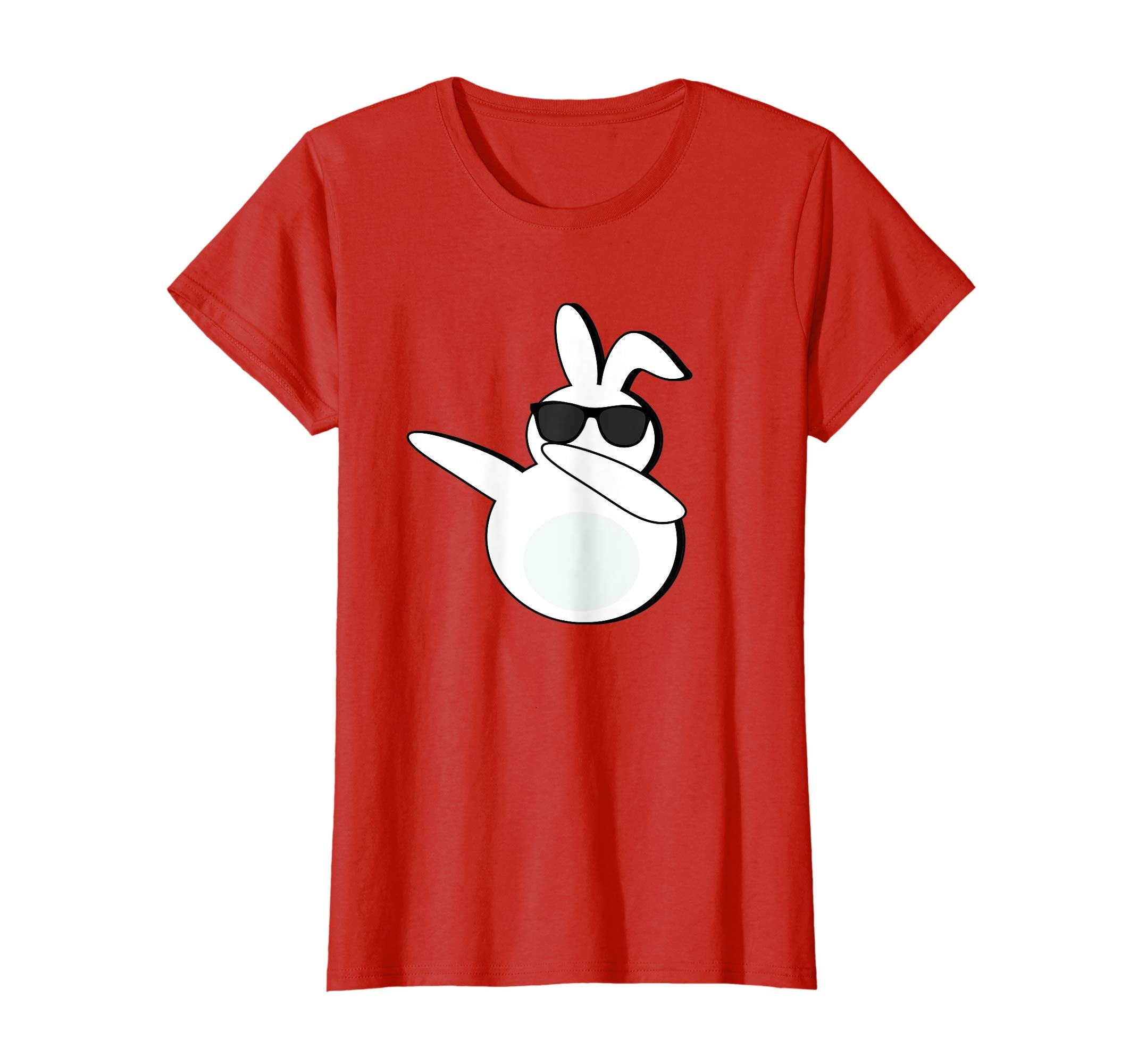 Funny Dabbing Hip Hop Bunny Easter With Sunglasses t-Shirt