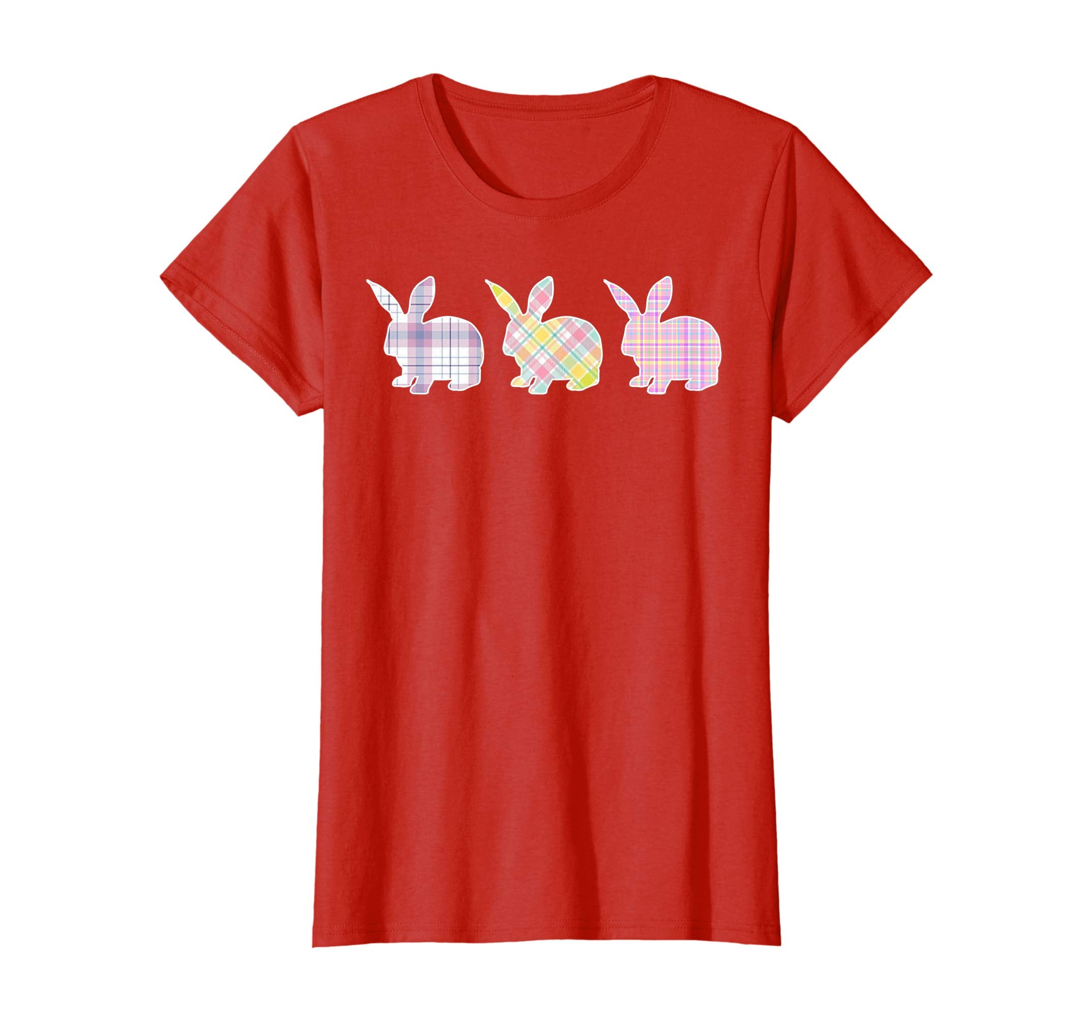 Cute Peeps- Bunny Easter Plaid -Happy Easter T shirt Gift
