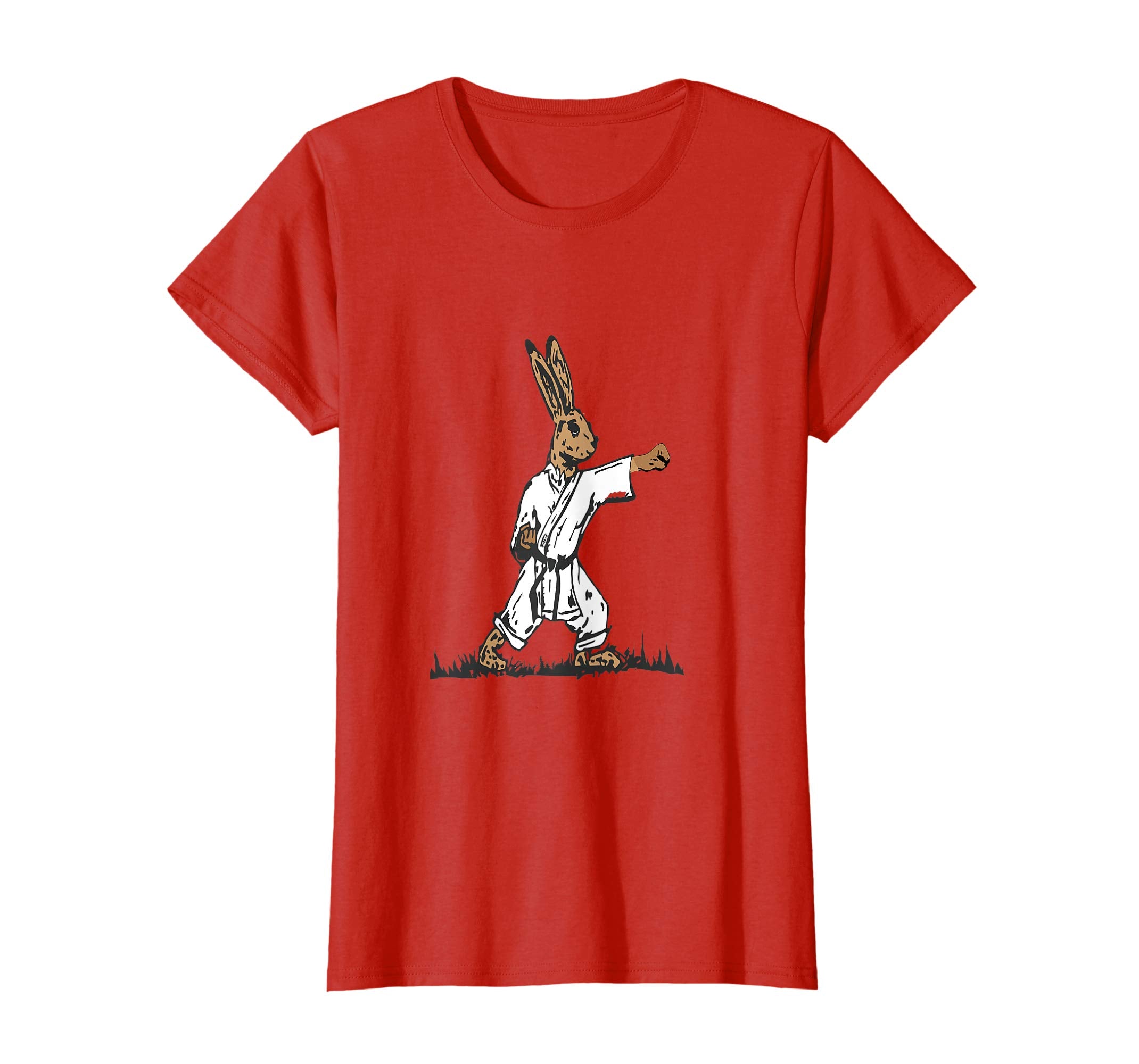 Easter Chocolate Bunny In Karate Gi T-Shirt