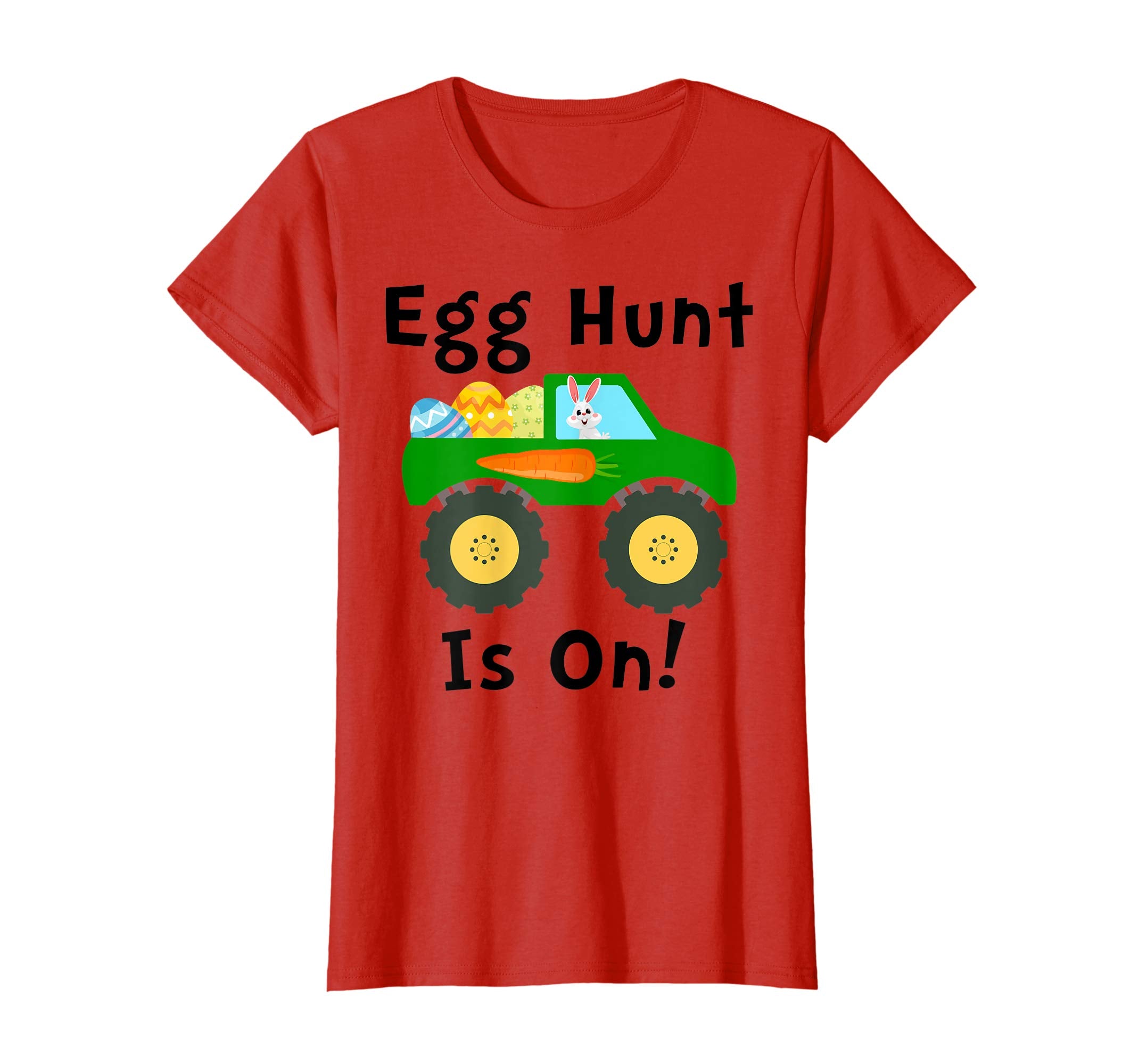 Egg Hunt Is On Tshirt Monster- Truck Lovers Easter Kids Shir