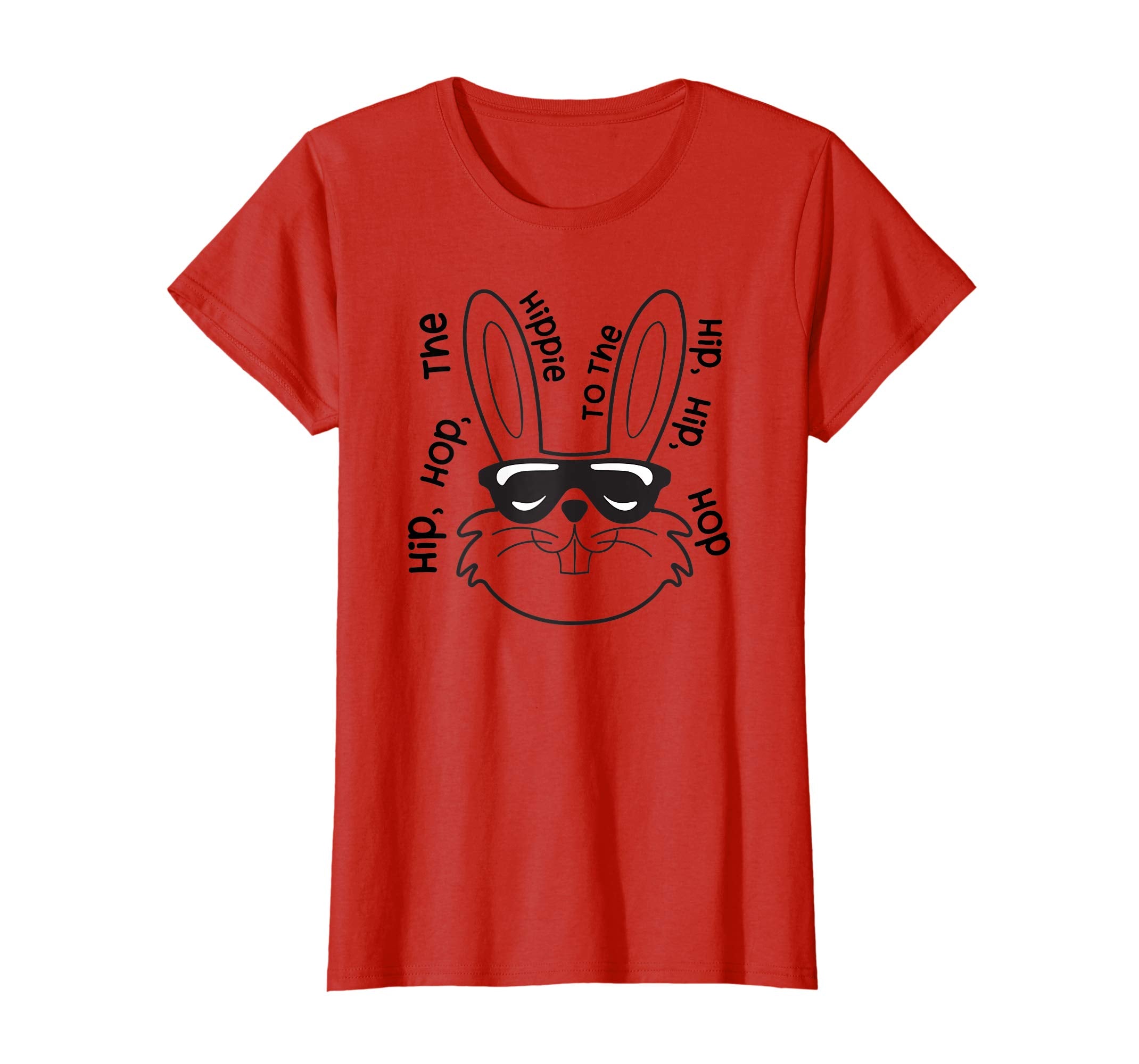Hip Hop Bunny Tshirt Cool Cute Easter Bunny Men Women Tee