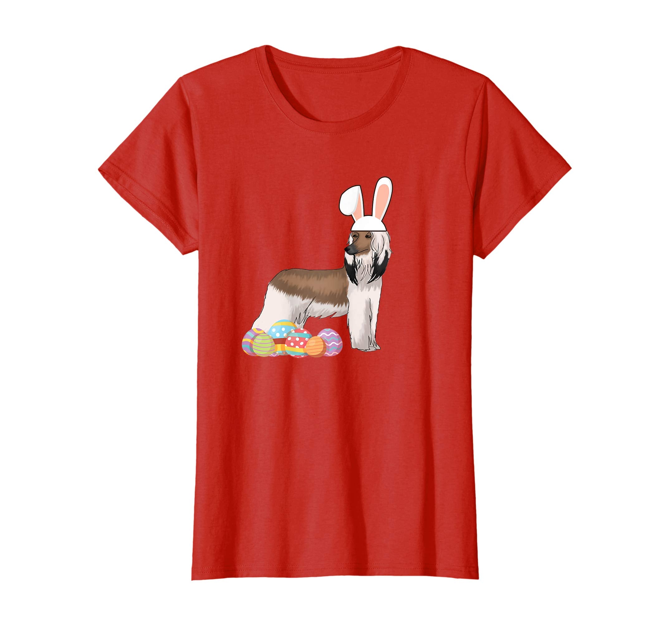 Easter Shirt Afghan Hound Funny Bunny Ears &amp; Eggs Gift