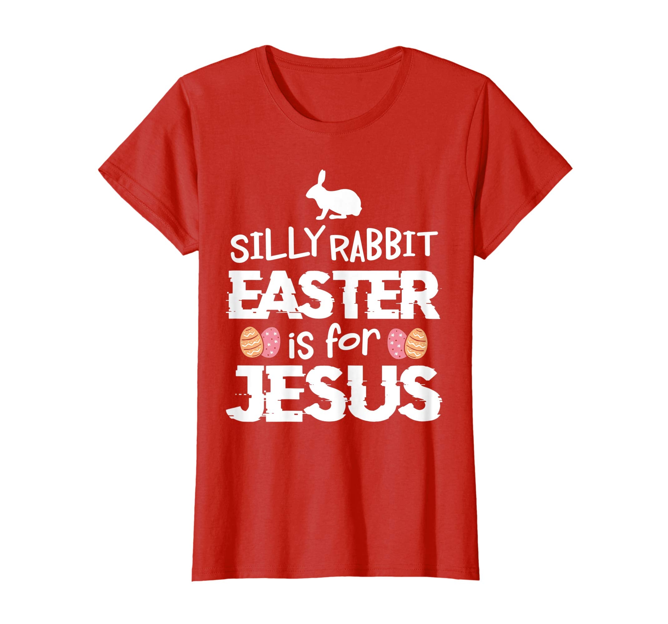 Cute Silly Rabbit Easter Is for Jesus Christians TShirt Gift