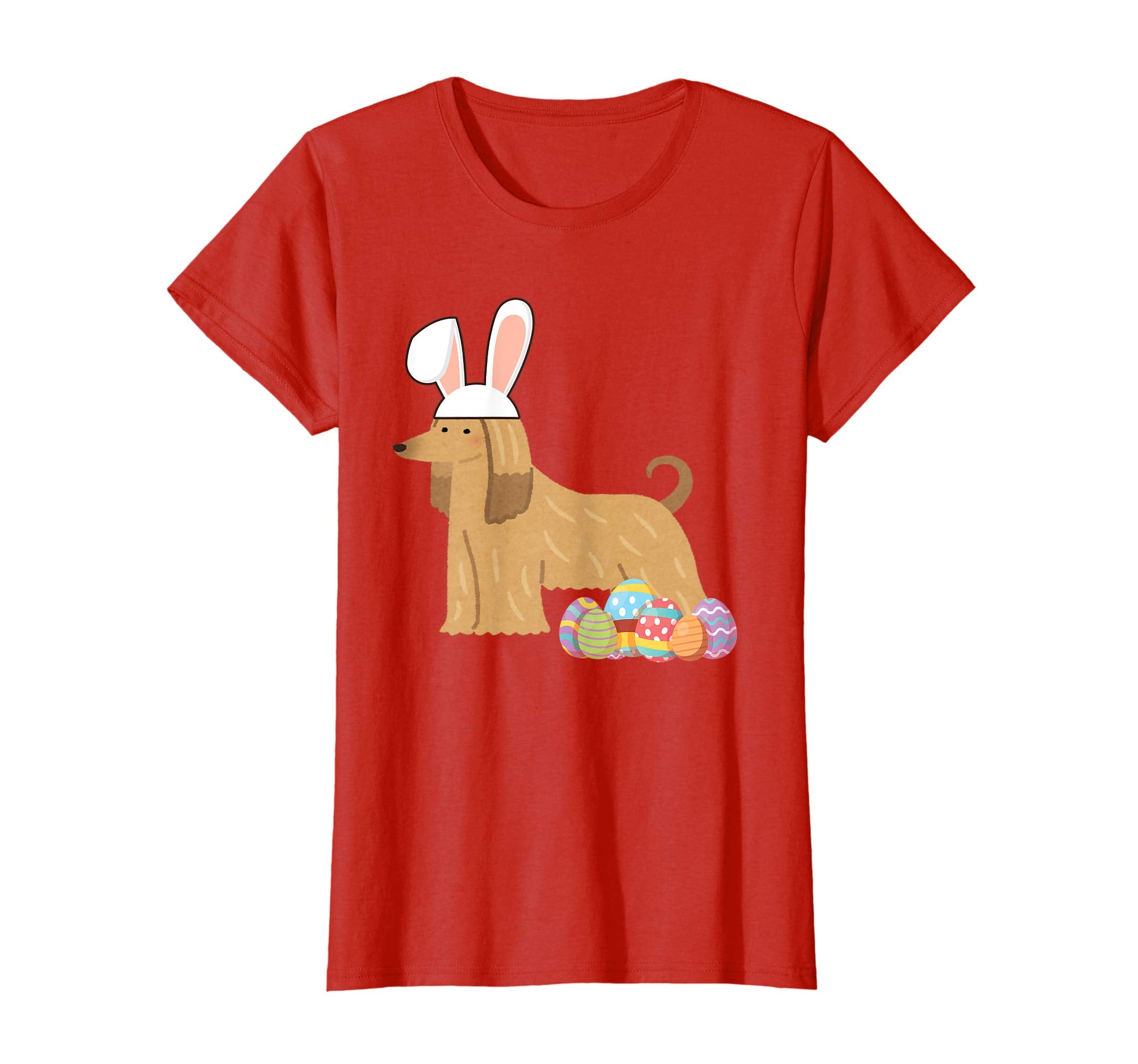 Easter Shirt Afghan Hound Funny Bunny Ears &amp; Eggs Gift