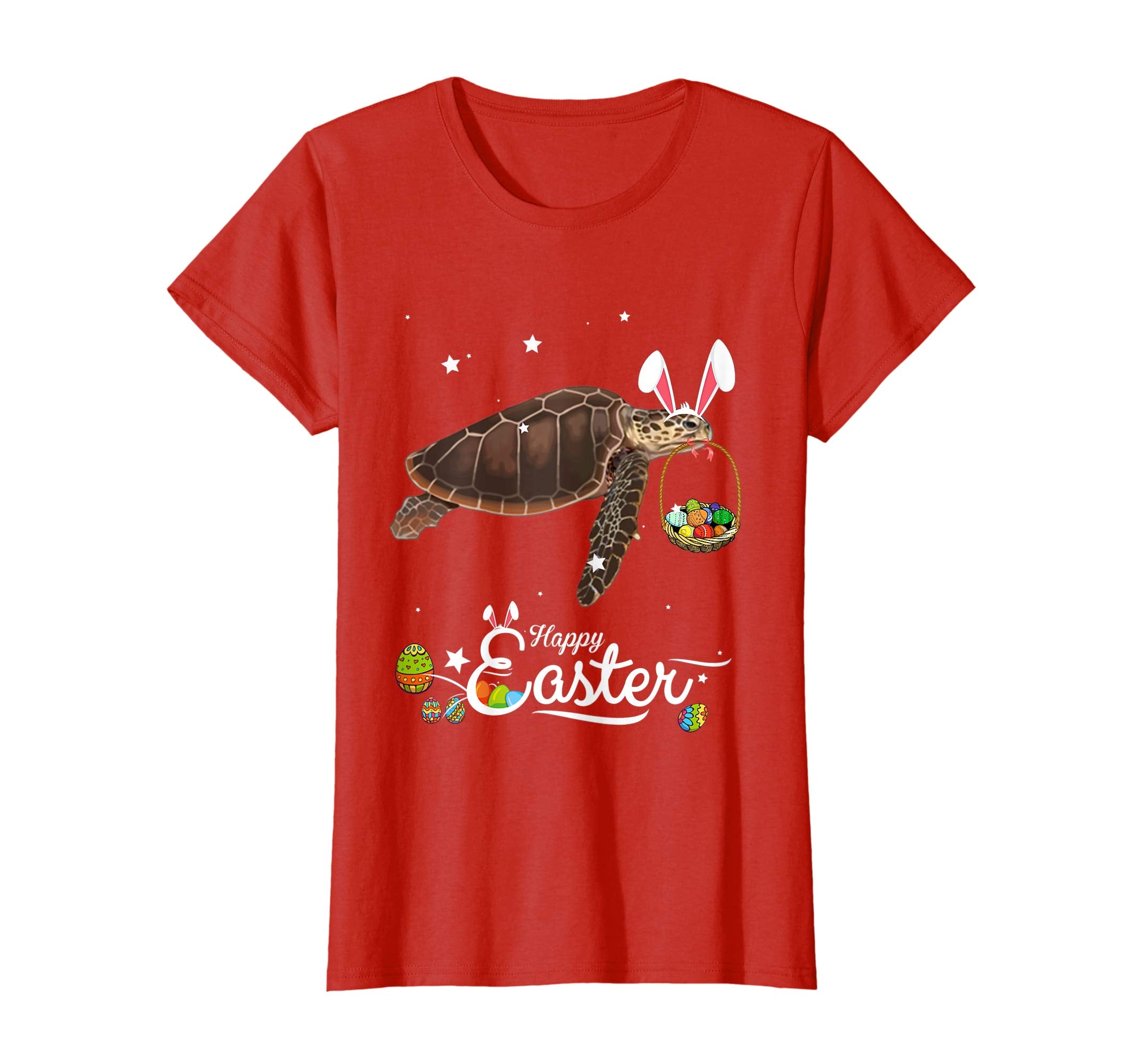 Cute Easter Turtles with Bunny Ears and Eggs T Shirt