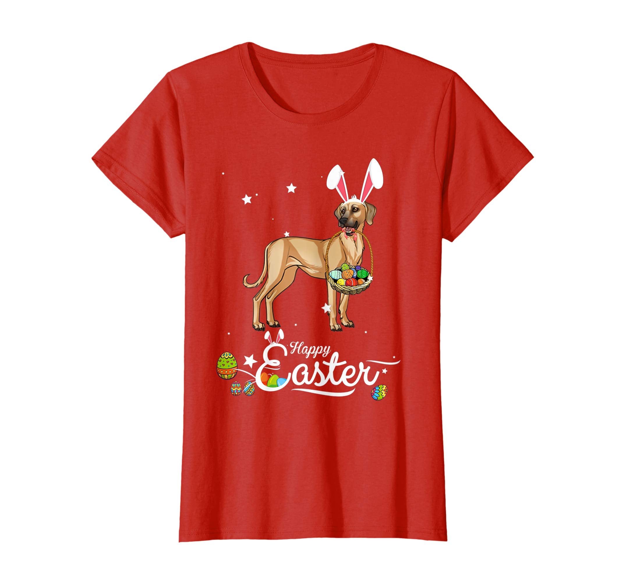Sloughi Dog With Bunny Hat Easter Costume T Shirt
