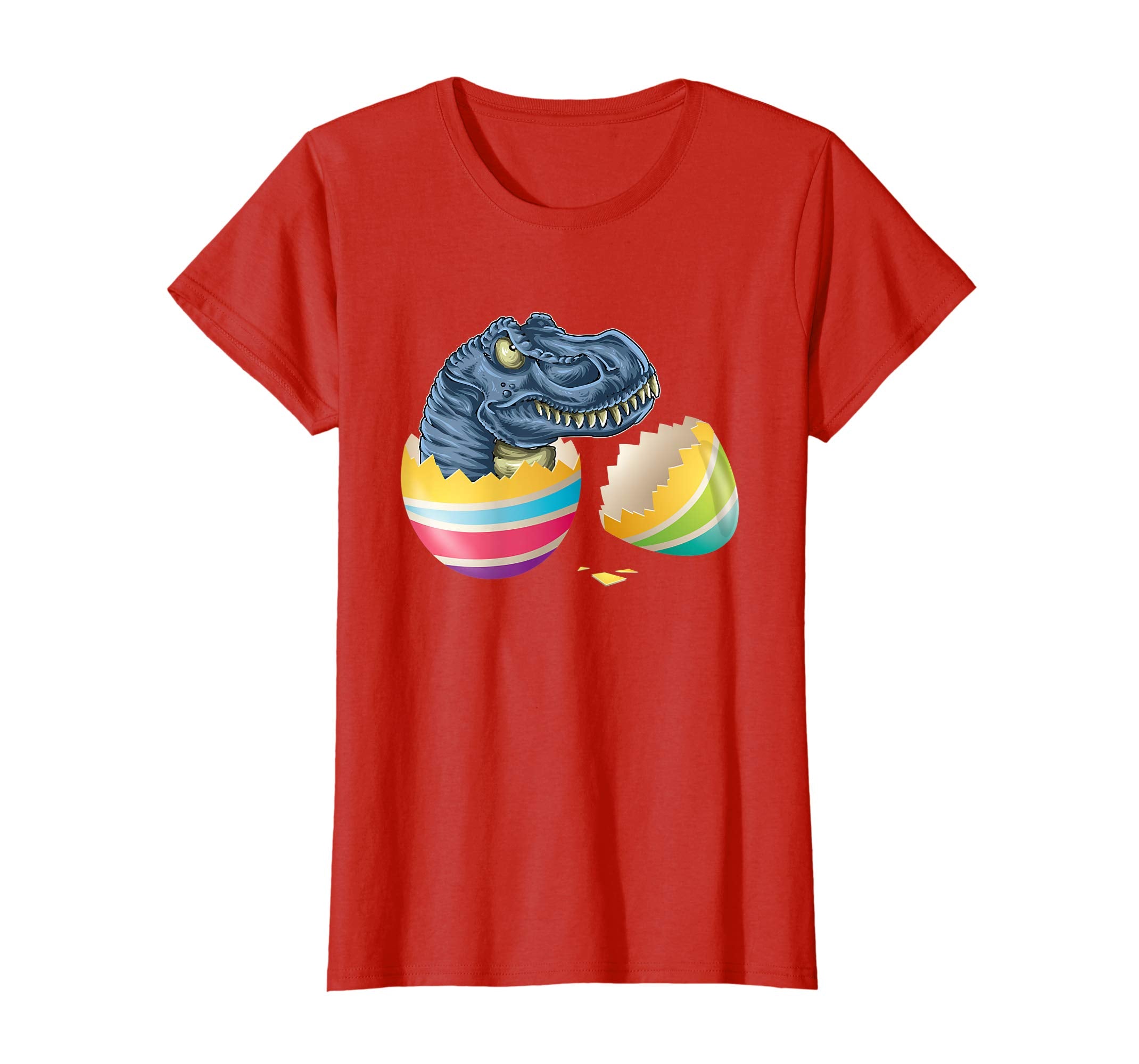 Boys Dinosaur Easter Eggs Empty TShirt Funny T Rex Gift Idea