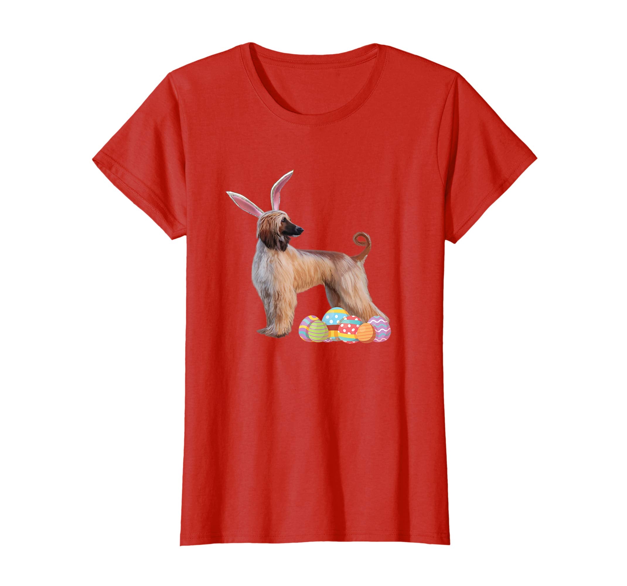 Easter Shirt Afghan Hound Funny Bunny Ears &amp; Eggs Gift