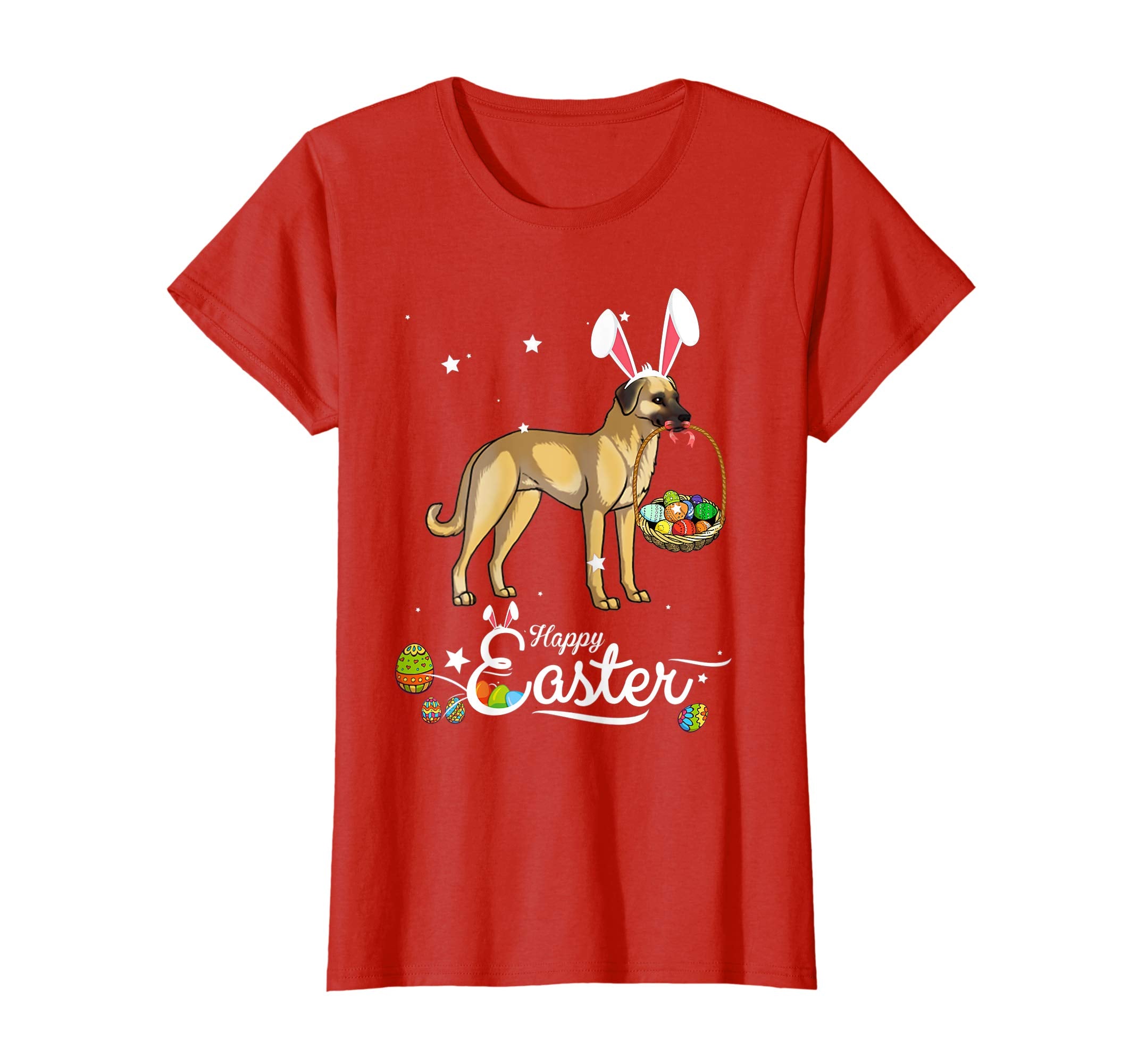 Anatolian Shepherd Dog With Bunny Hat Easter Costume T Shirt