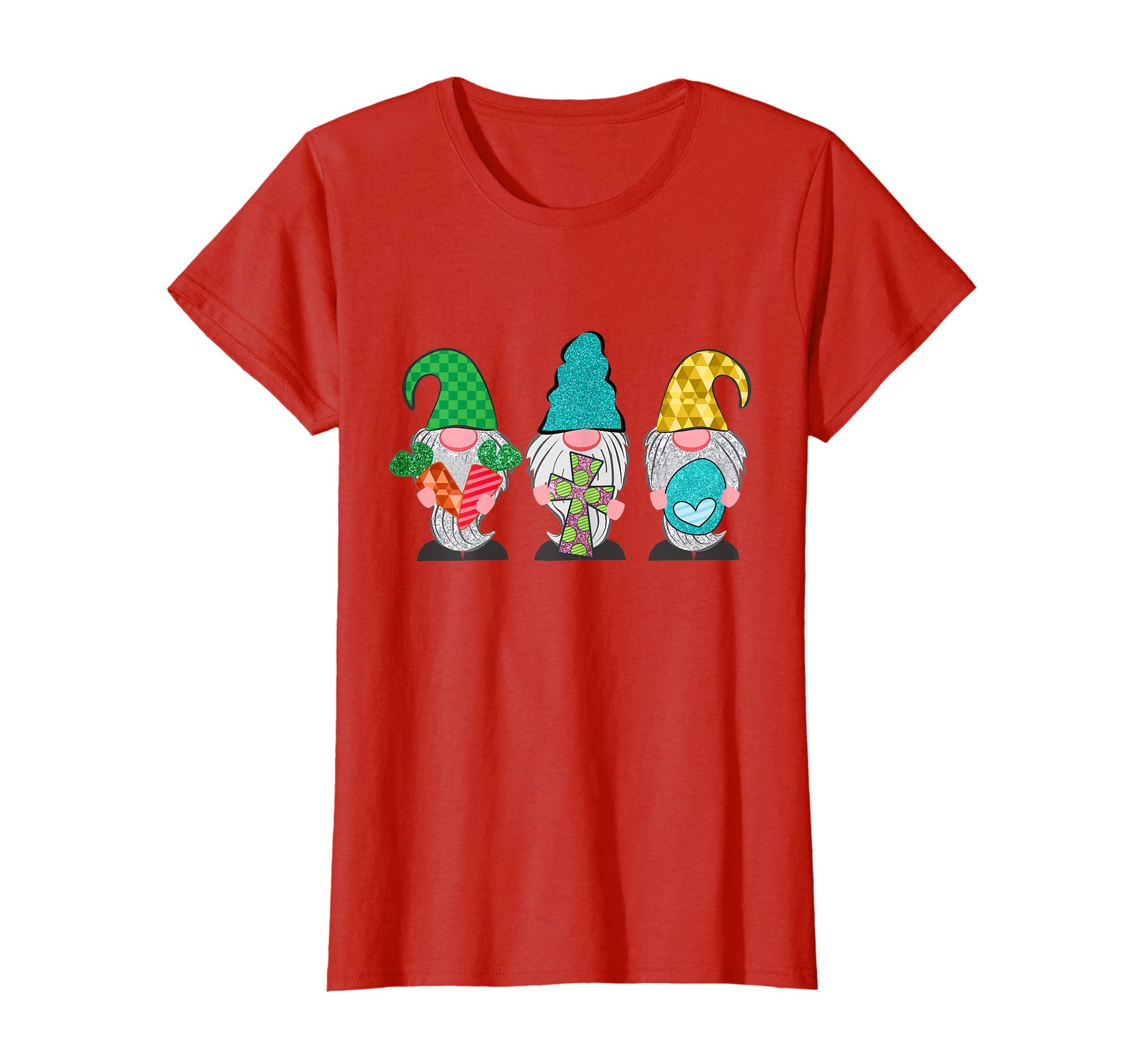 Three Gnome holding Easter egg funny shirt for men women kid