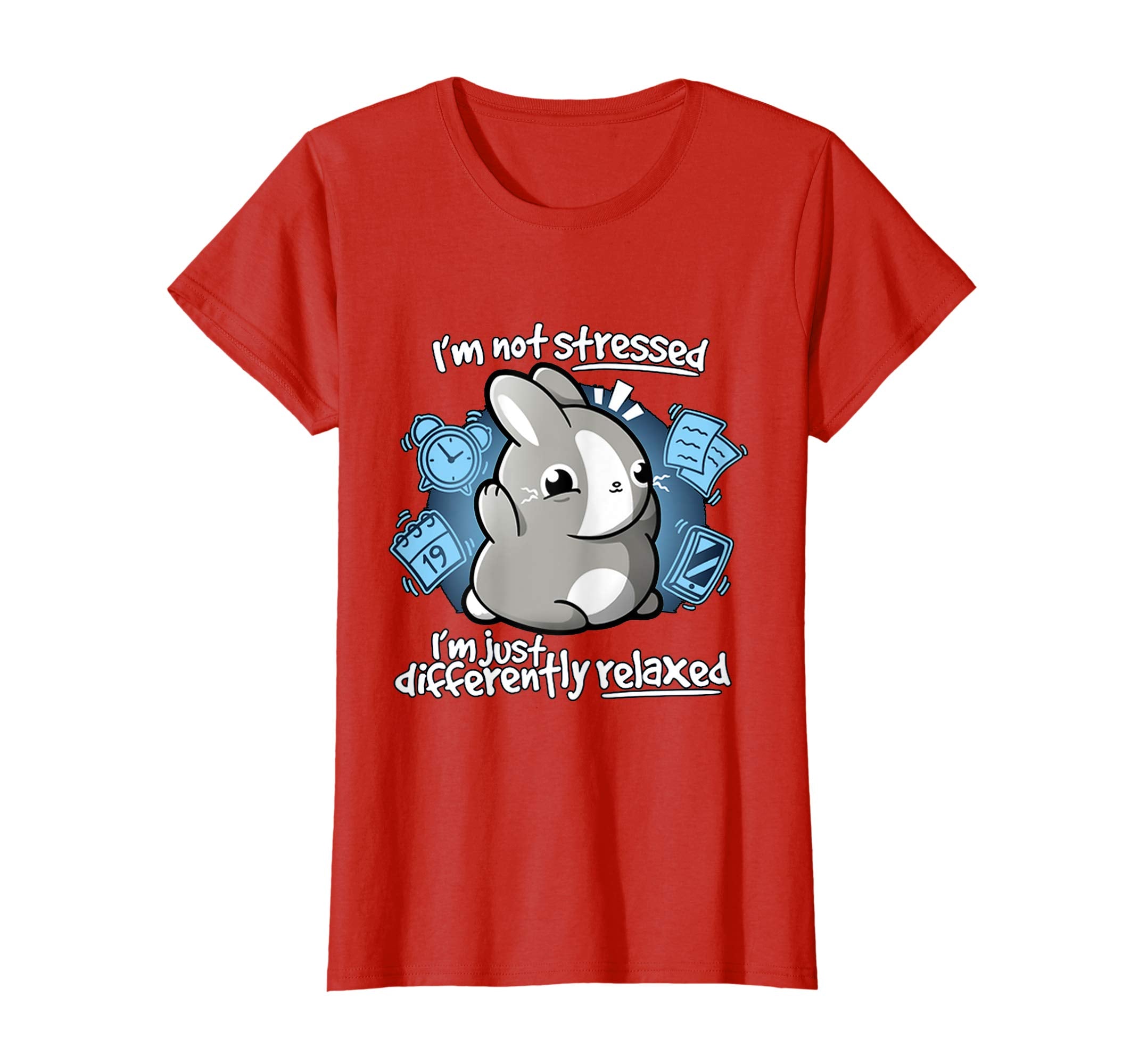 Cute Bunny Not Stress Just Relax Funny Easter Shirt Gift