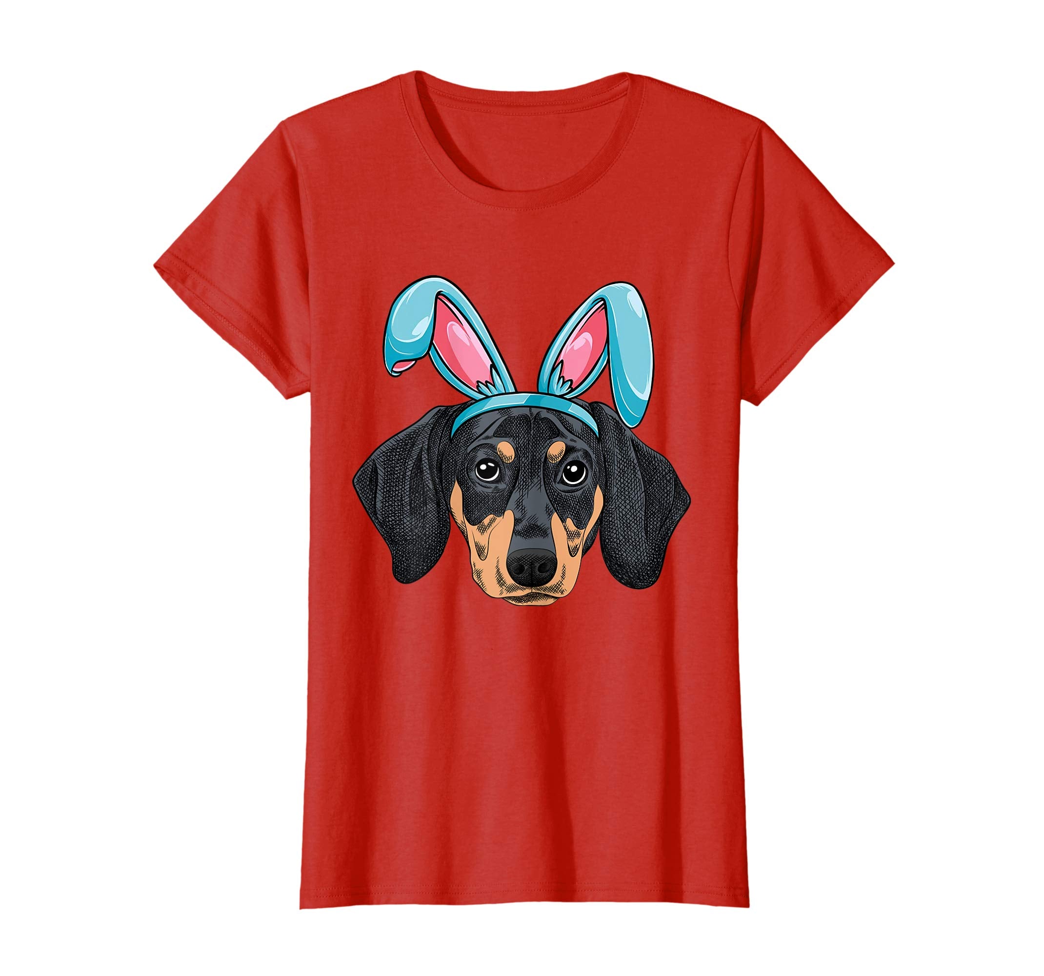 Easter Bunny Dachshund Funny T shirt