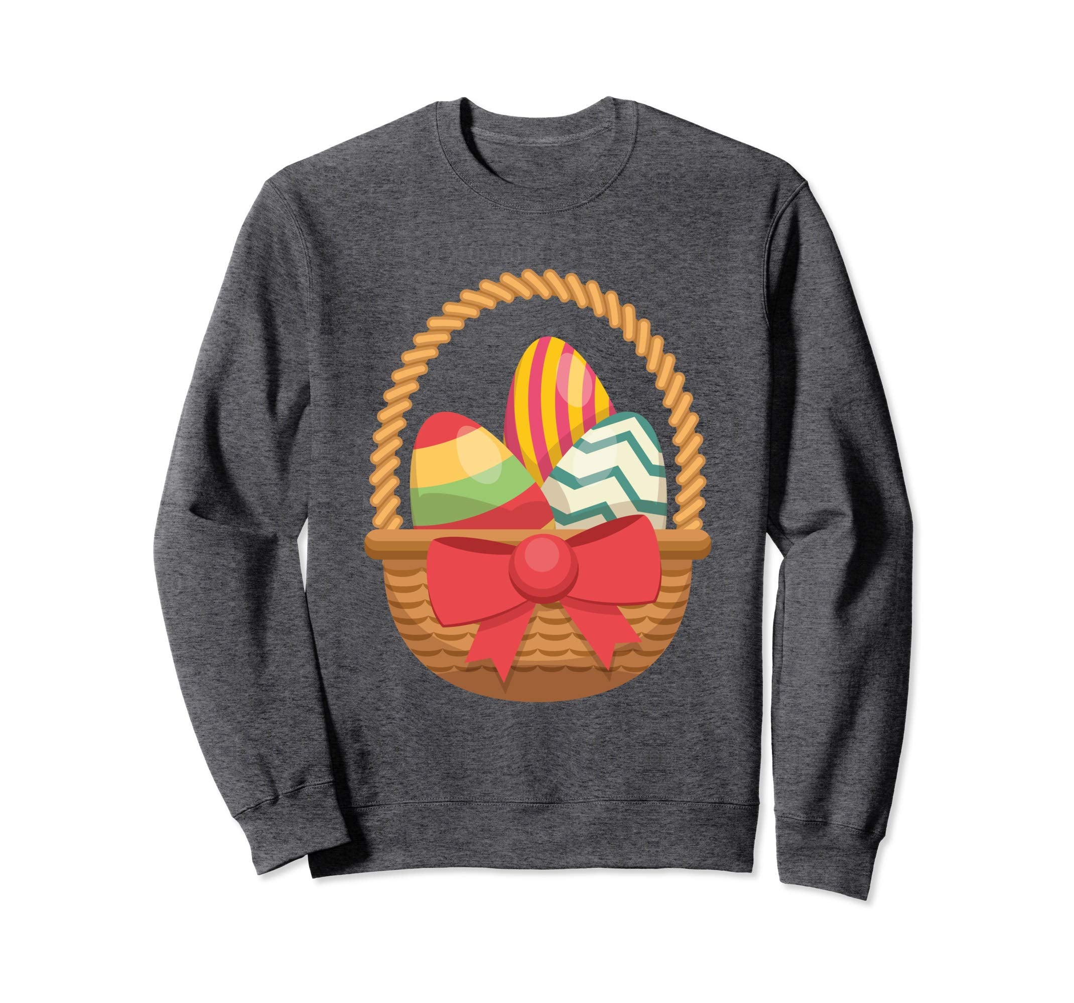 Easter Eggs In The Basket Sweatshirt Gift For Easter