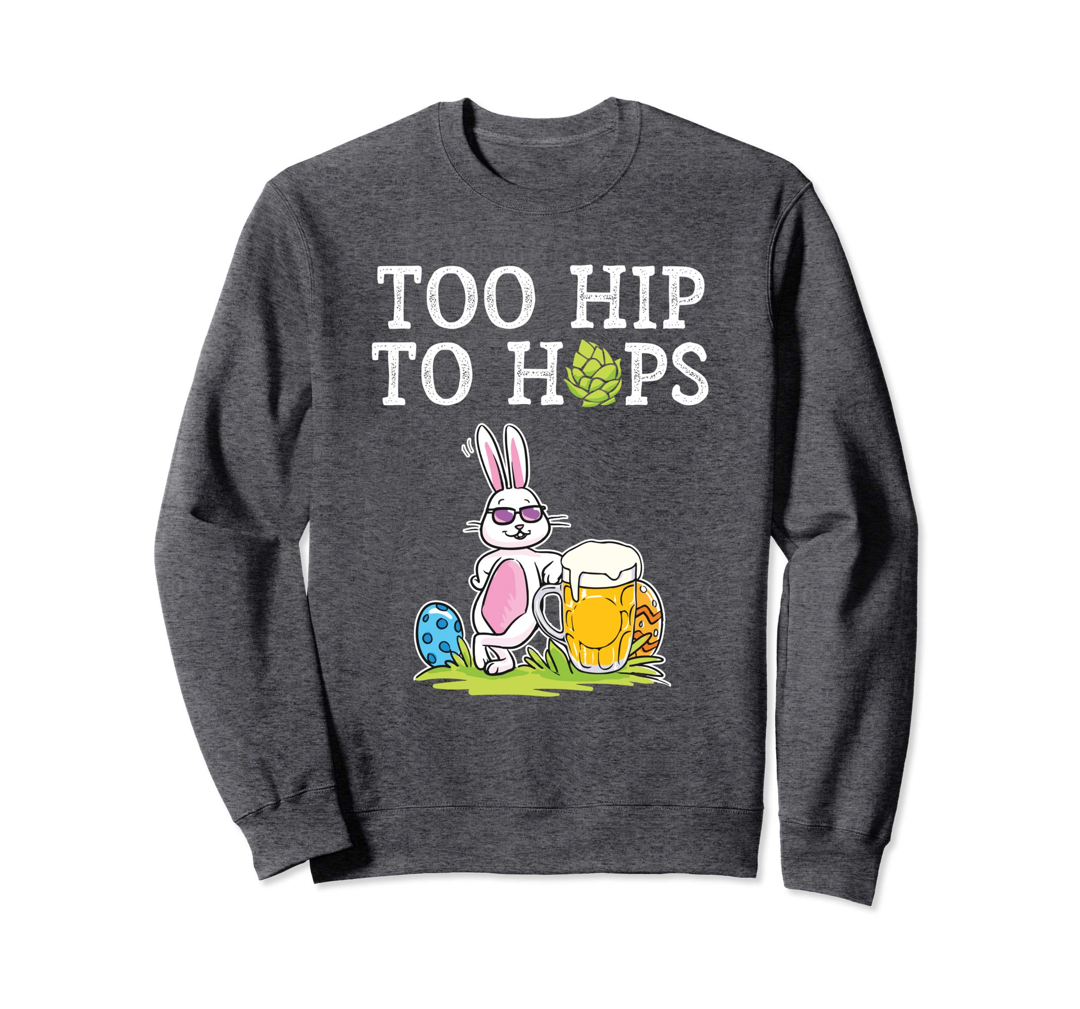 Too Hip To Hops Beer Drinking Easter Bunny Cute Gift Shirt
