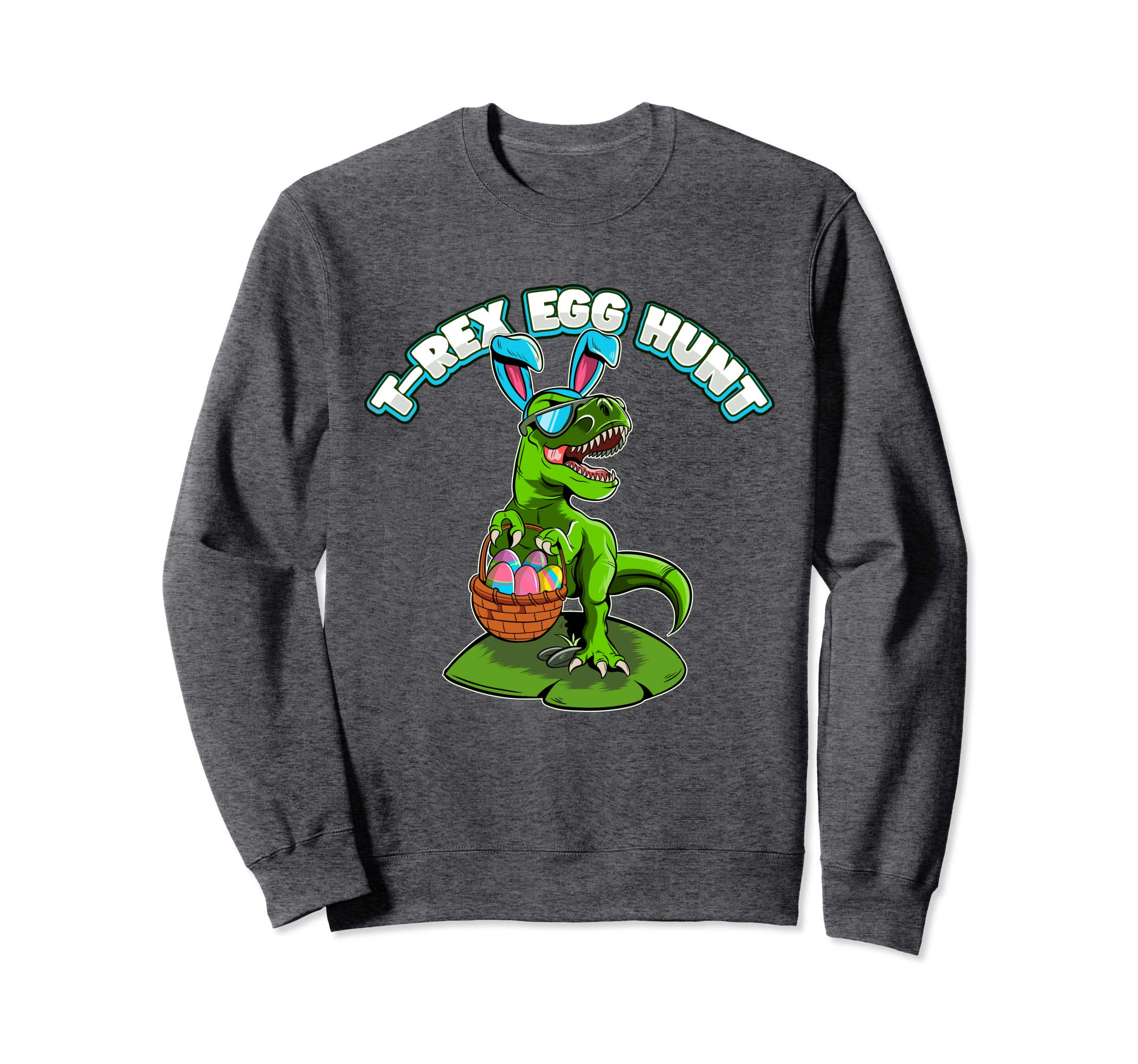 T-Rex Egg Hunt Easter Sweatshirt