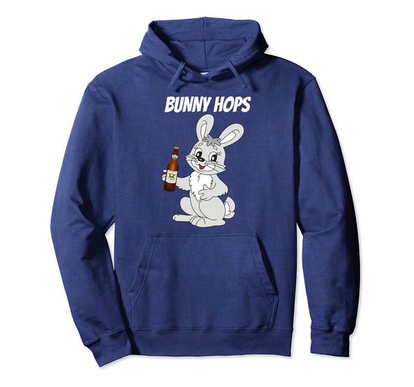 BUNNY HOPS Man's T Shirt Graphic Woman's HOODIE easter party