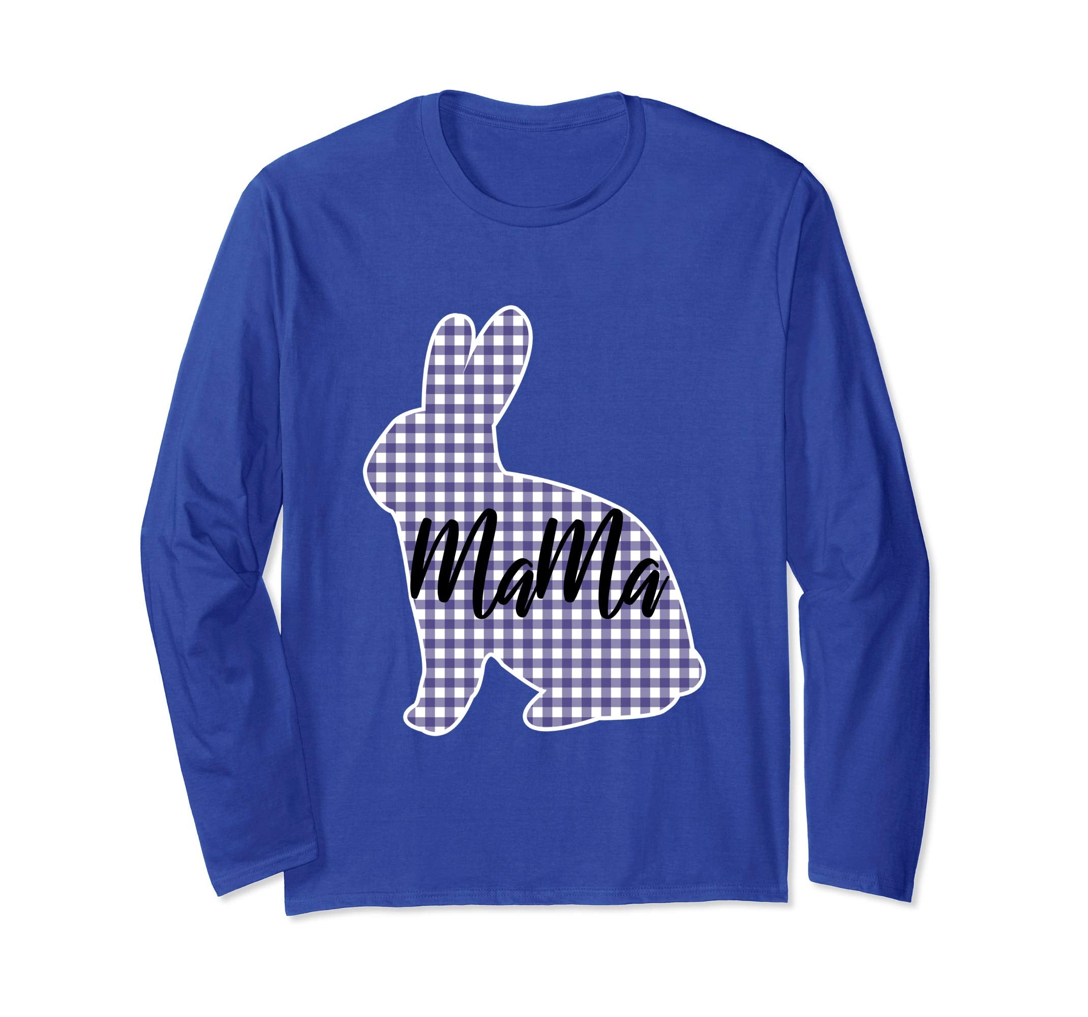 Mama Bunny Long Sleeve Shirt for Easter Mom Women Mommy Her