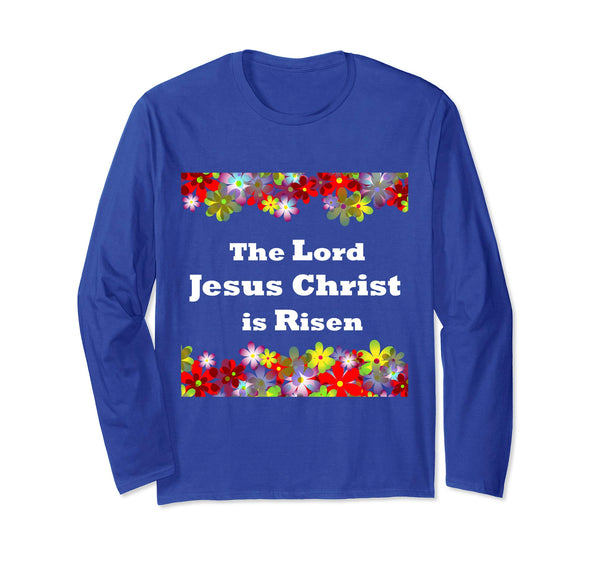 Jesus is Risen Floral Christian Easter Shirt Religious Gift