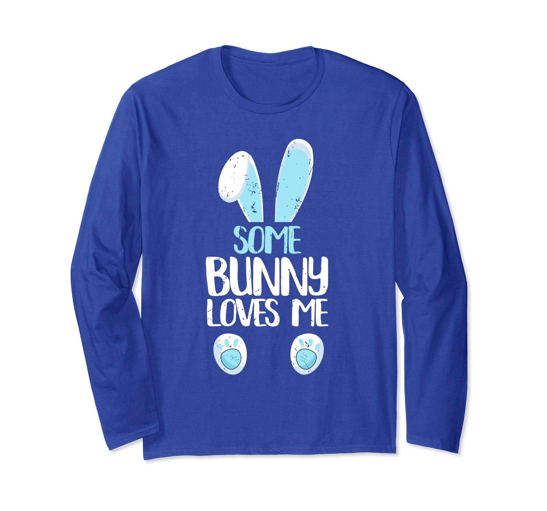 Some Bunny Loves Me Cute Easter Couple Gift Sleeves Shirt