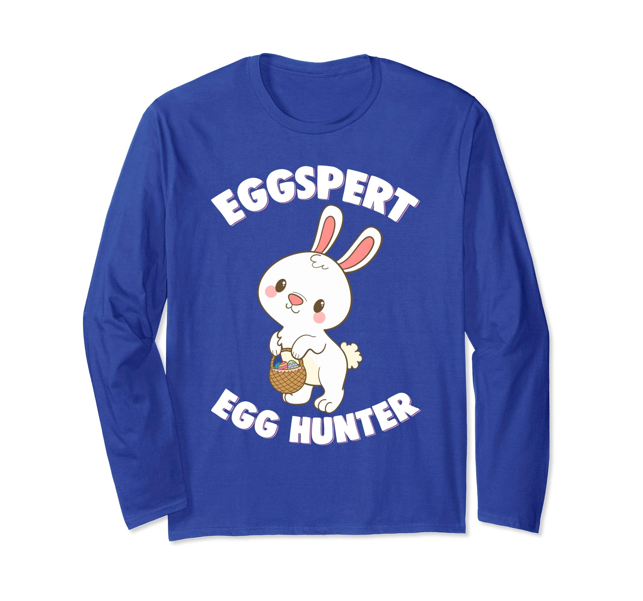 Eggspert Egg Hunter Happy Easter Long Sleeve T Shirt Gift