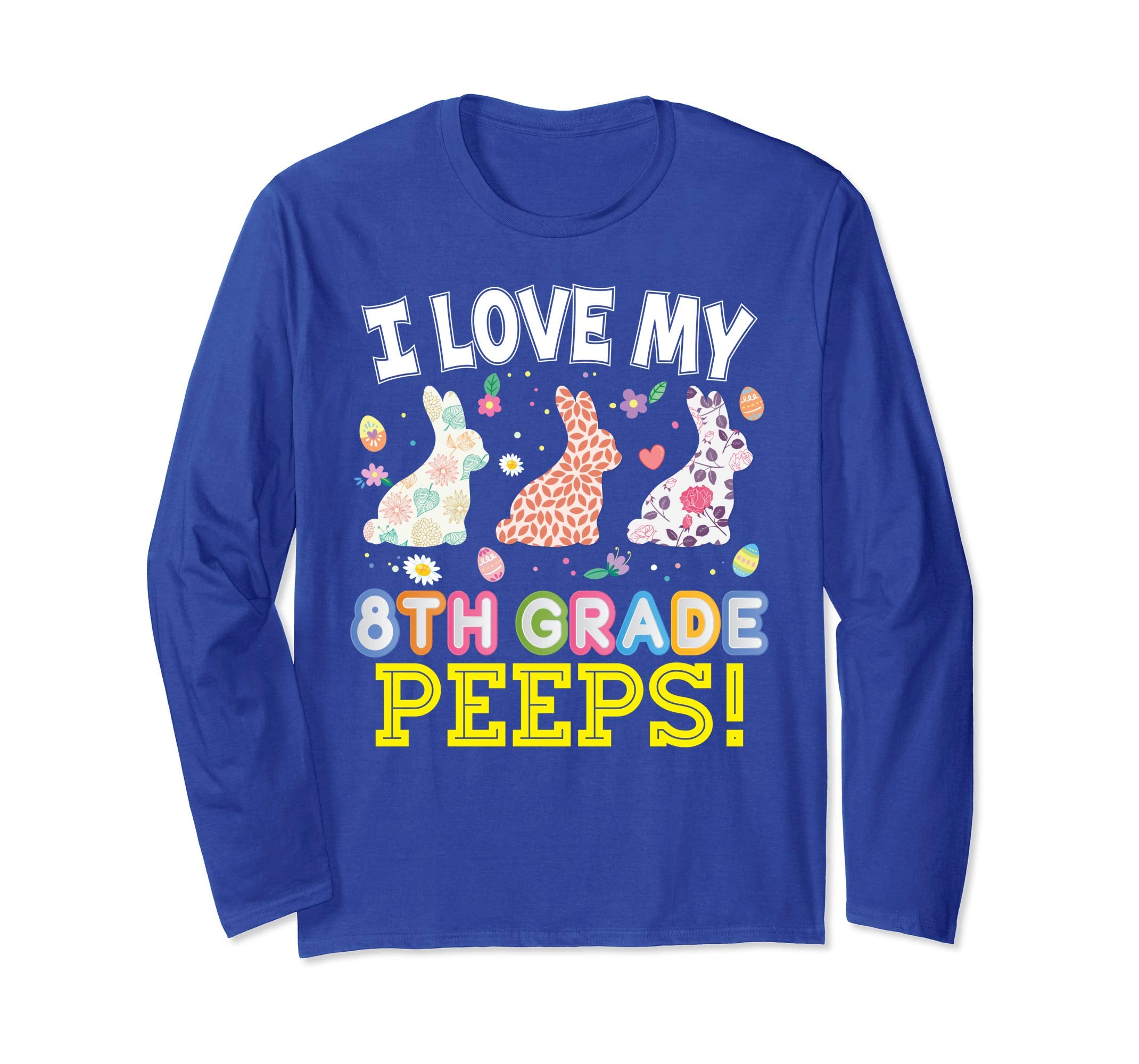 I Love My 8th Grade Peeps Eighth Easter Bunnies T-Shirt