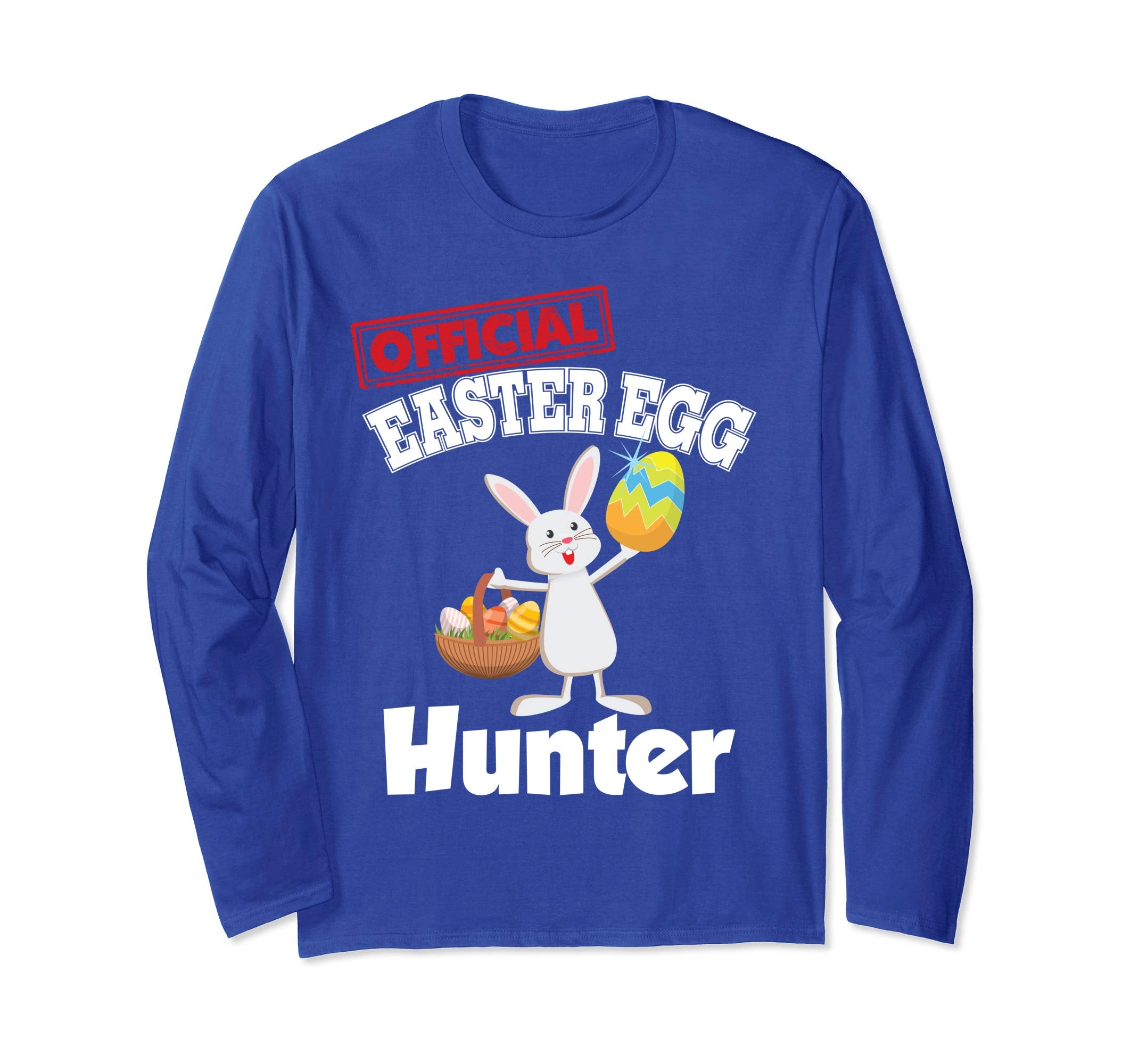 Official Easter Egg Hunter Bunny Eggs Basket T-Shirt Lovely