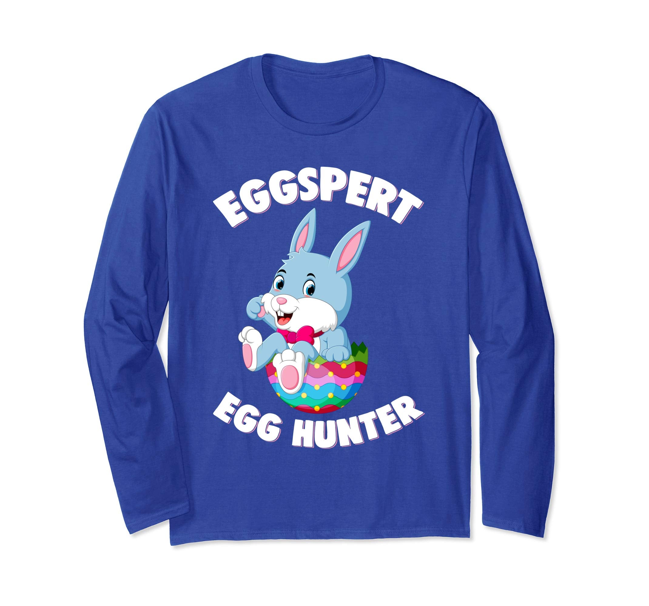 Eggspert Egg Hunter Happy Easter Long Sleeve T Shirt Gift