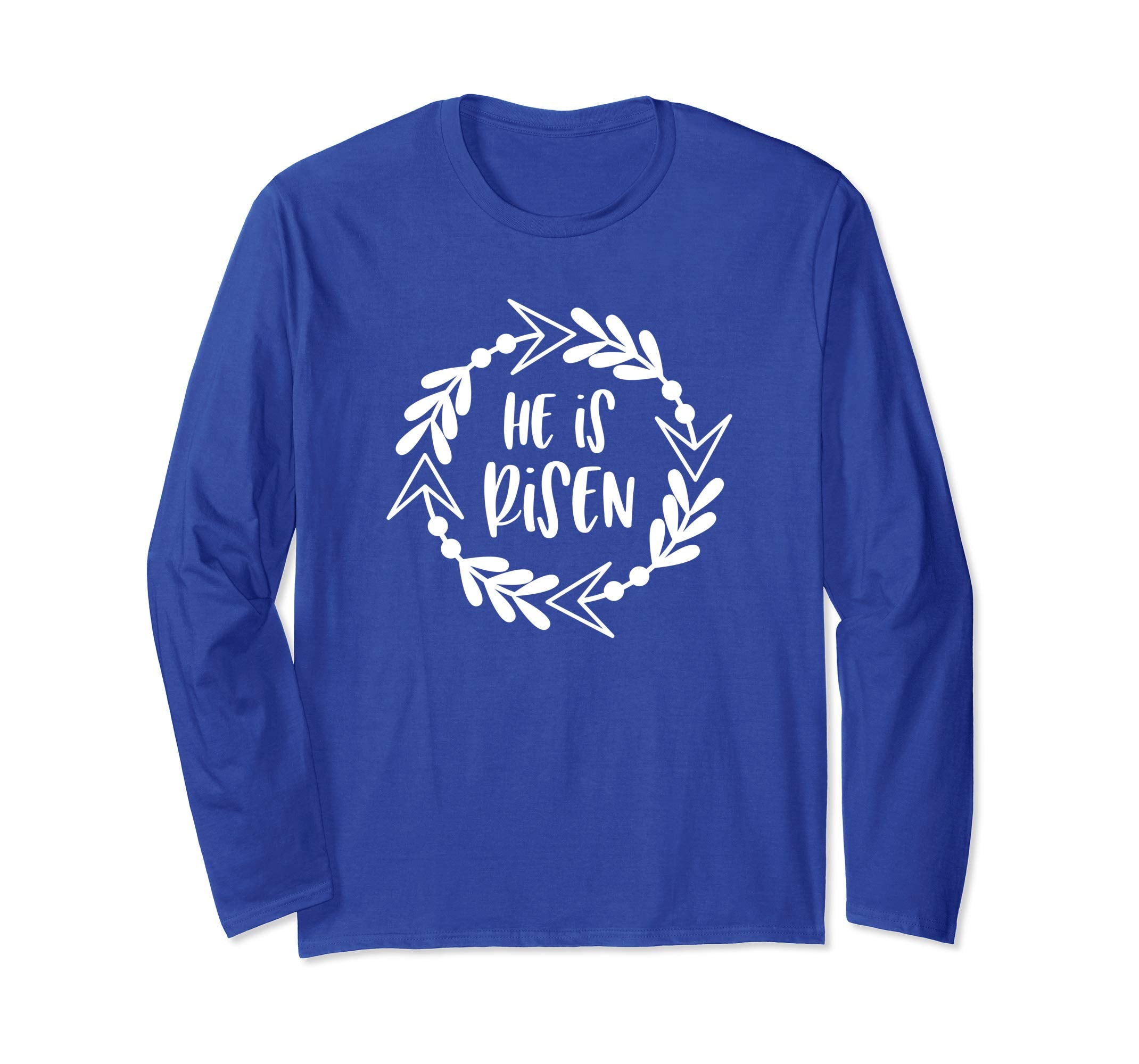 He Is Risen Christian Easter Longsleeve Shirt-Celebrate