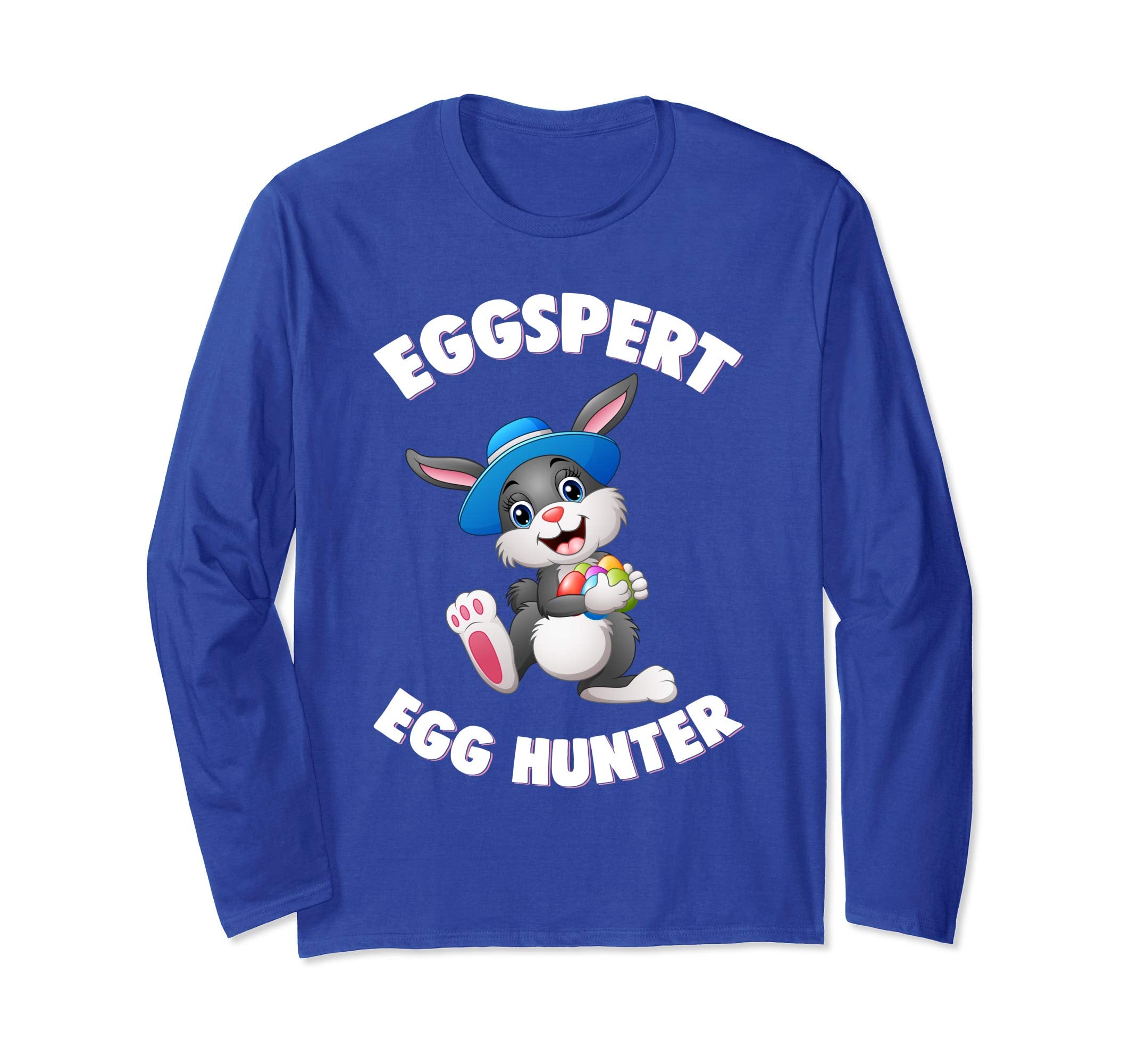 Eggspert Egg Hunter Happy Easter Long Sleeve T Shirt Gift