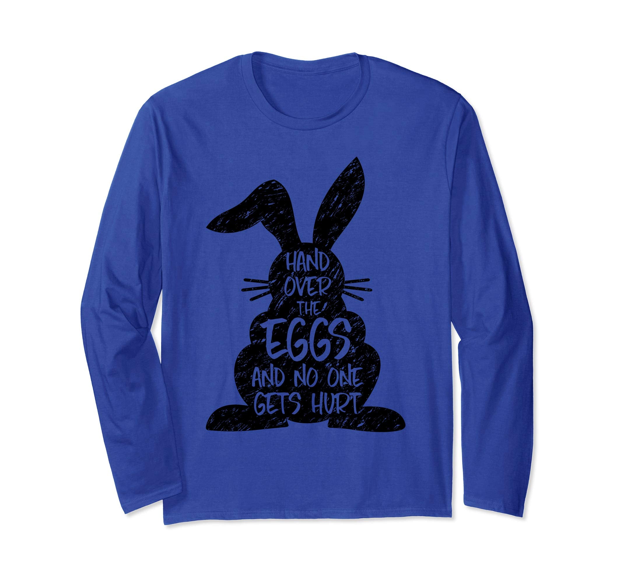 Easter Long Sleeve Shirt Rabbit Eggs Funny Easter Day Gift
