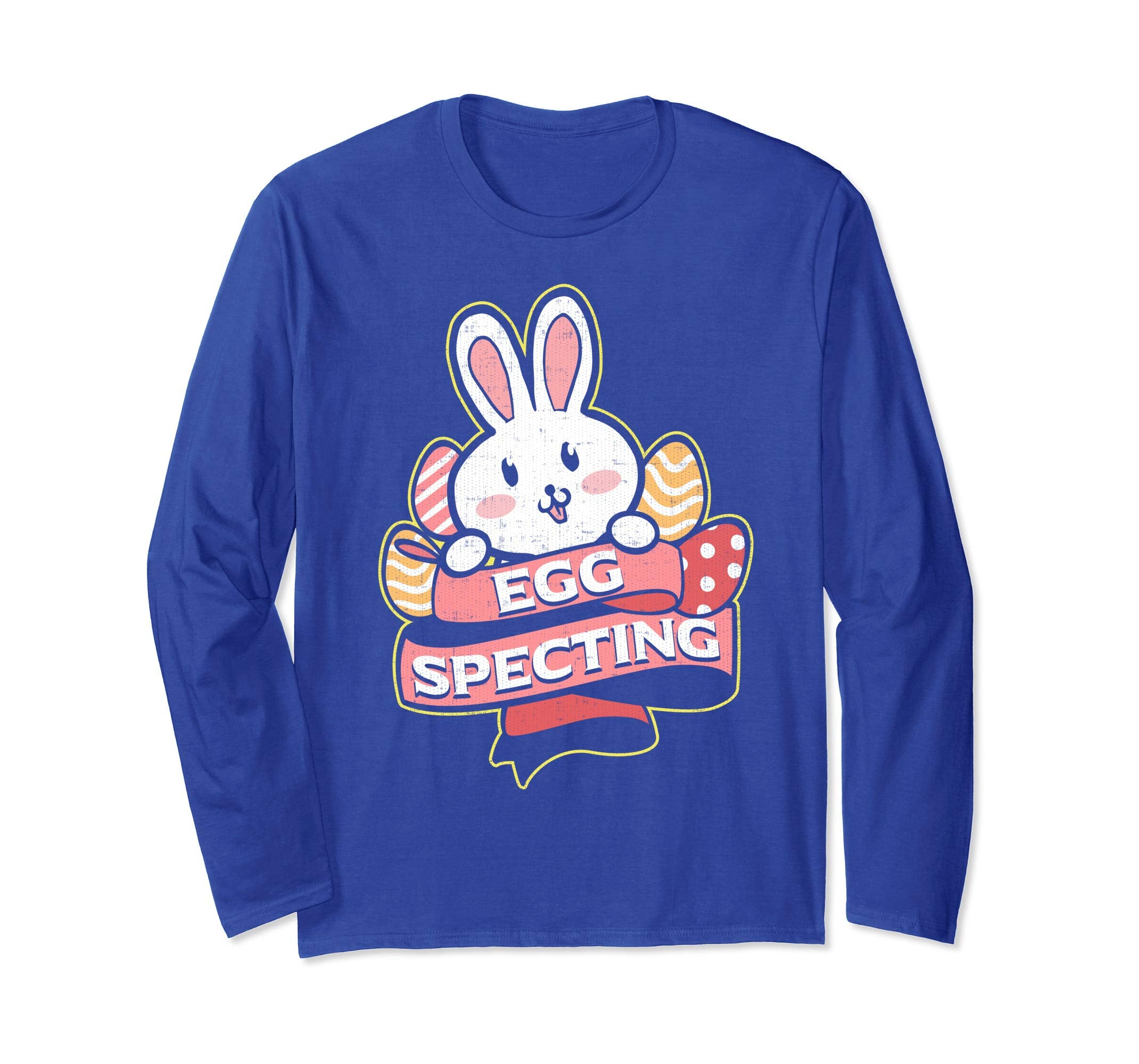 Eggspecting Long Sleeve Shirt Easter Baby Announcement