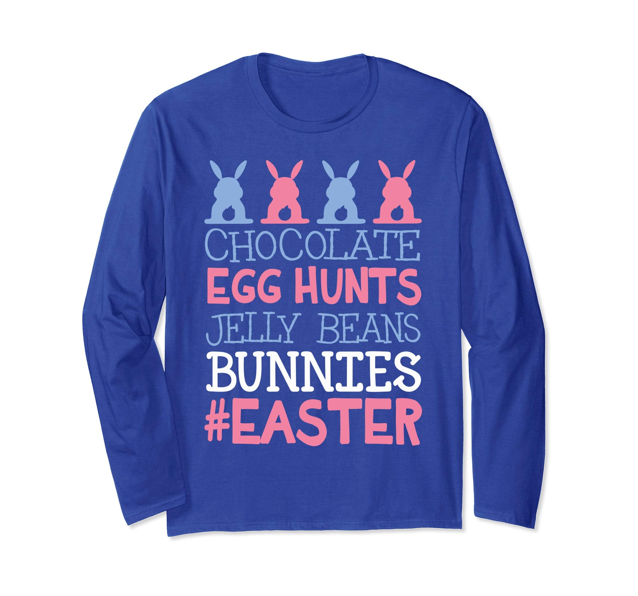 Chocolate Egg Hunts Jelly Beans Bunnies Easter Vintage Shirt