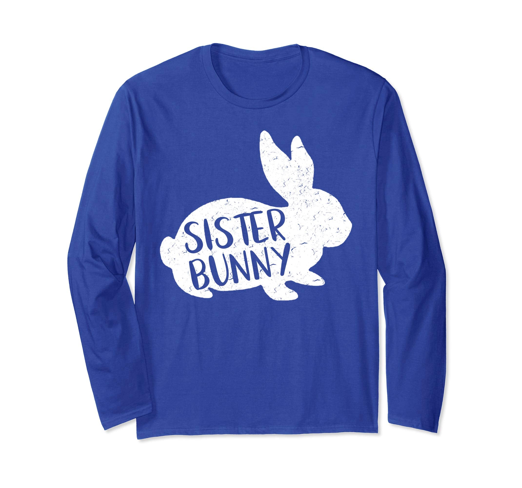 Sister Bunny Longsleeve Cute Matching Family Easter Shirt